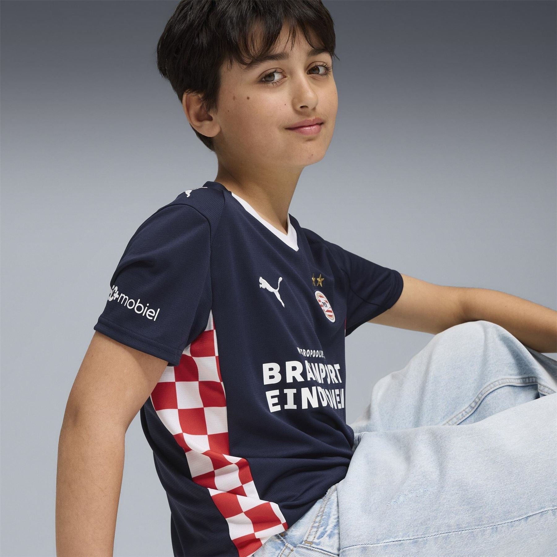 Puma Psv Away Shirt 2025 2026 Juniors