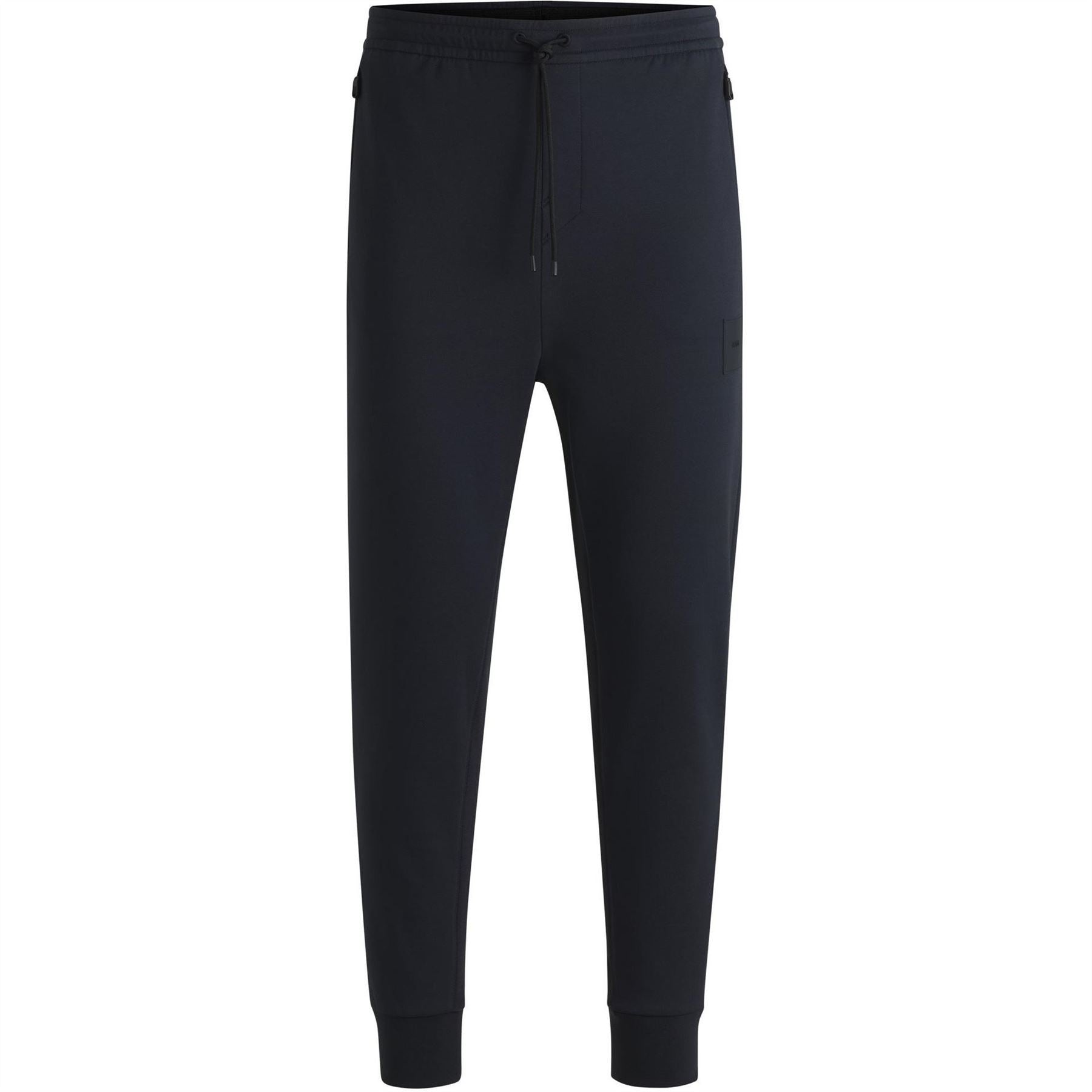 Boss Hadiko Rib Ribbed Cuffed Joggers