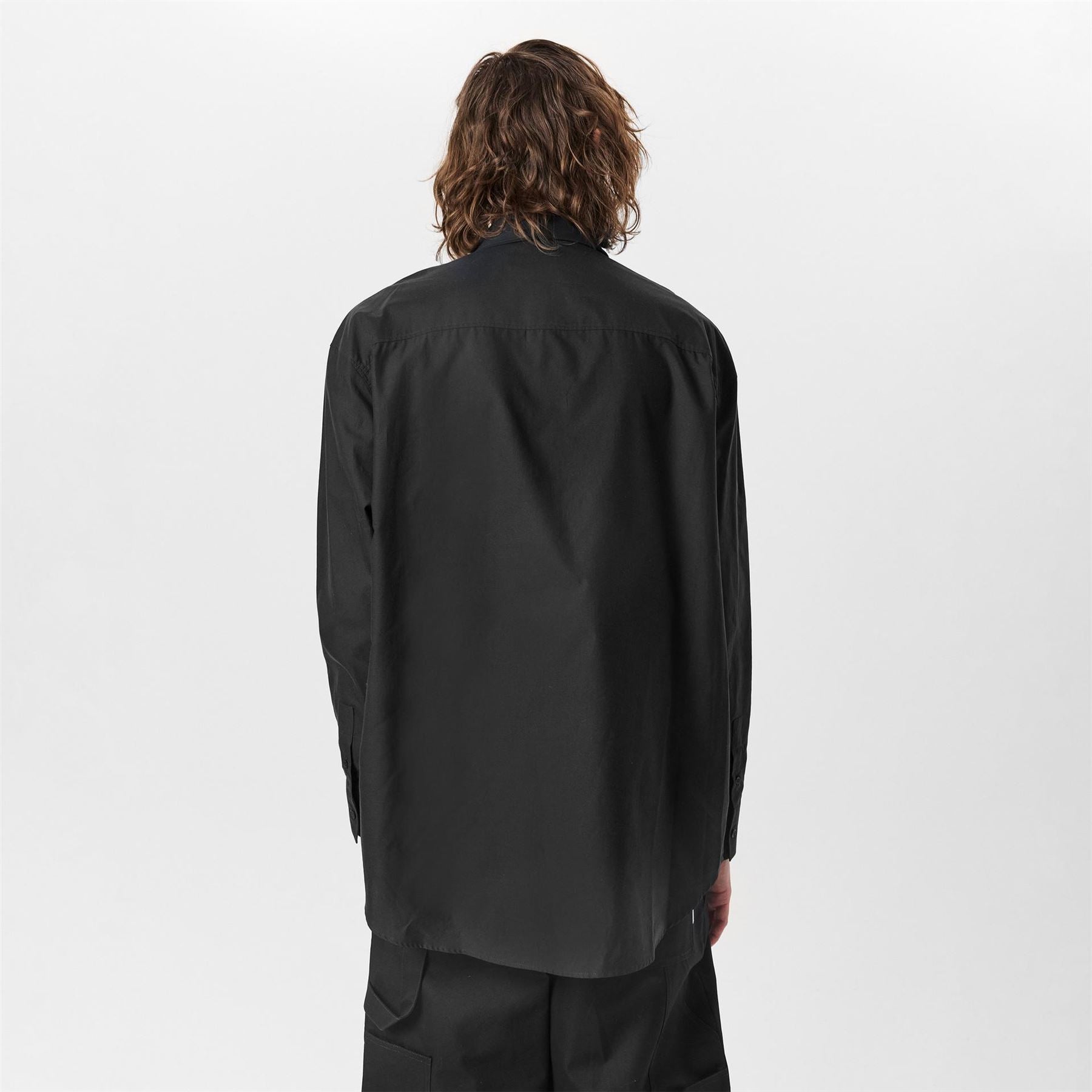Off White Grf Cp Button Front Oversize Overshirt