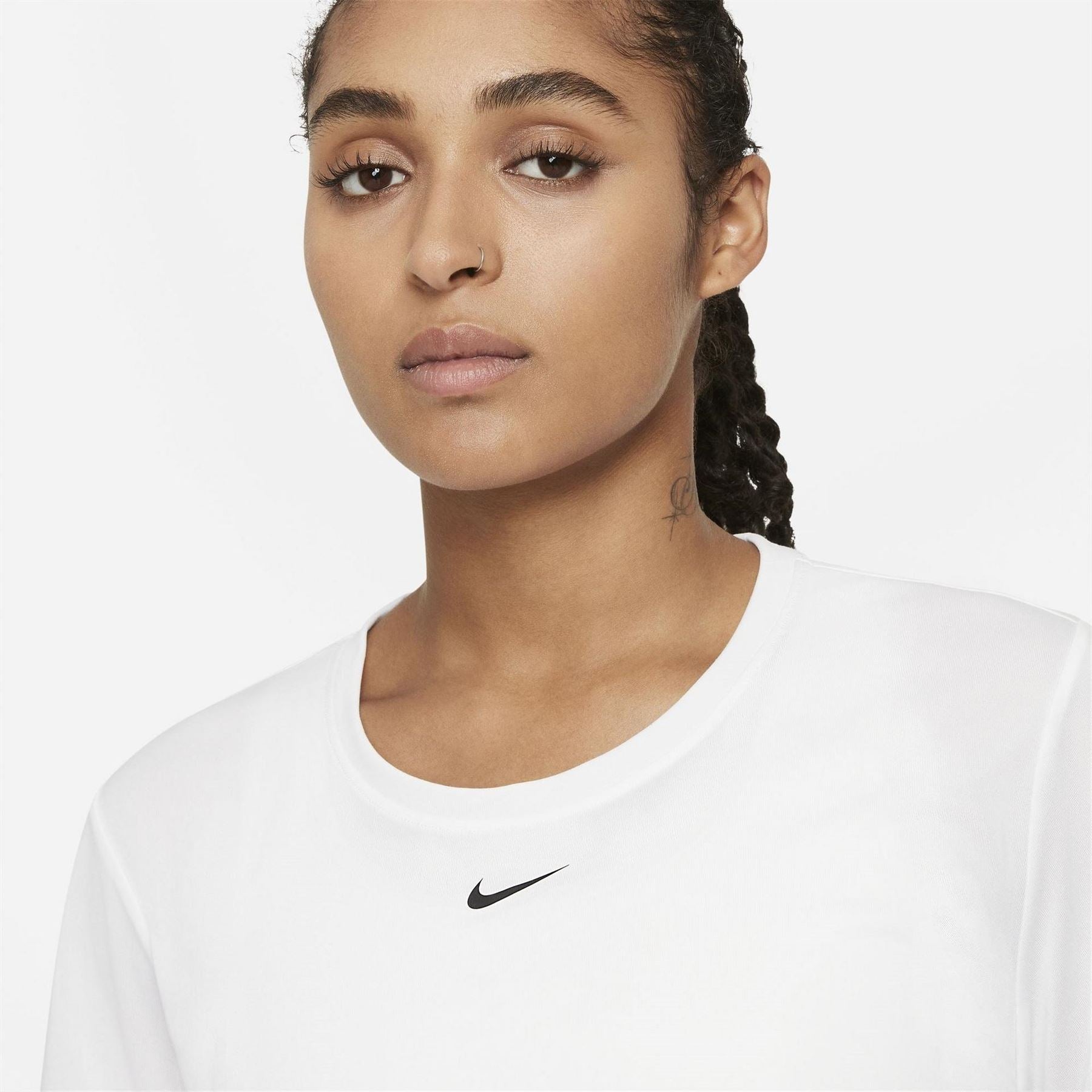 Nike Womens Dri Fit One Standard Fit Short Sleeve Top