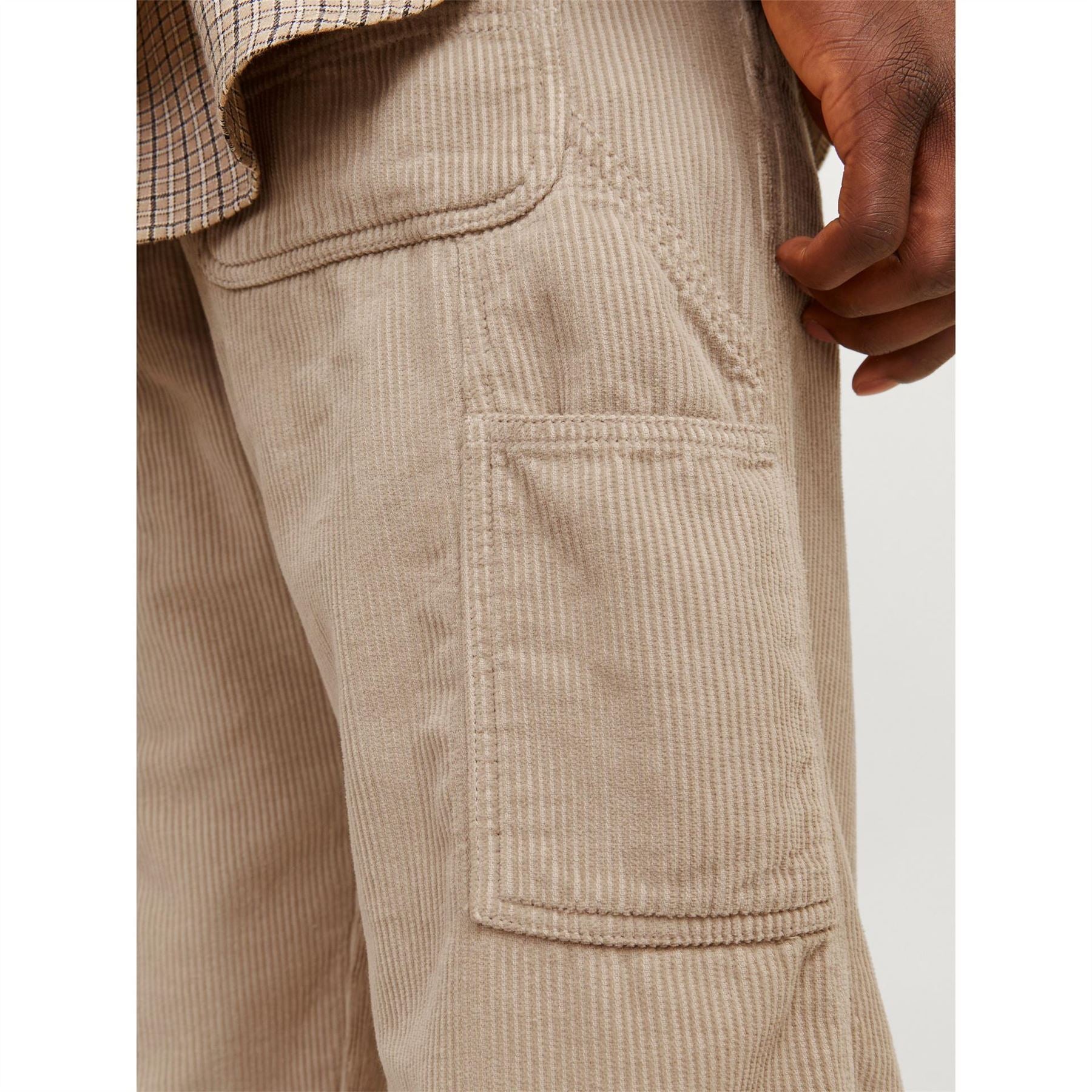 Jack and Jones Corduroy Straight Leg Regular Fit Pants
