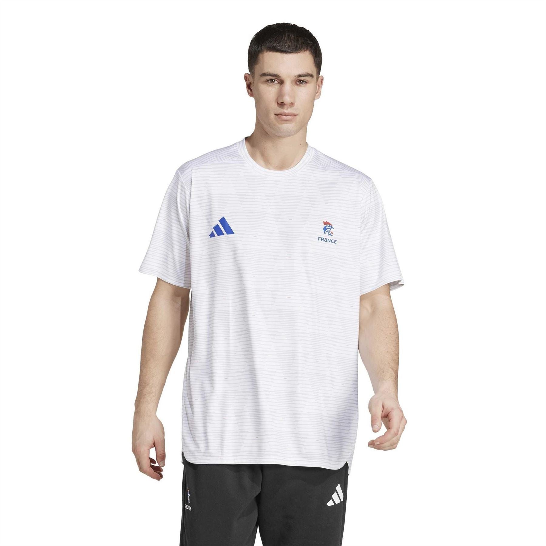 adidas Crew Neck Short Sleeve Relaxed Fit Jersey T-Shirt