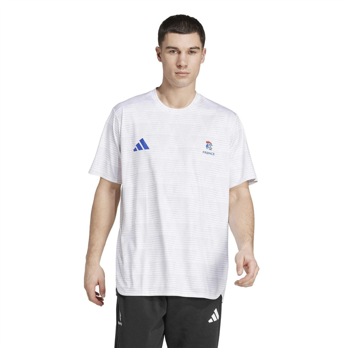 adidas Crew Neck Short Sleeve Relaxed Fit Jersey T-Shirt