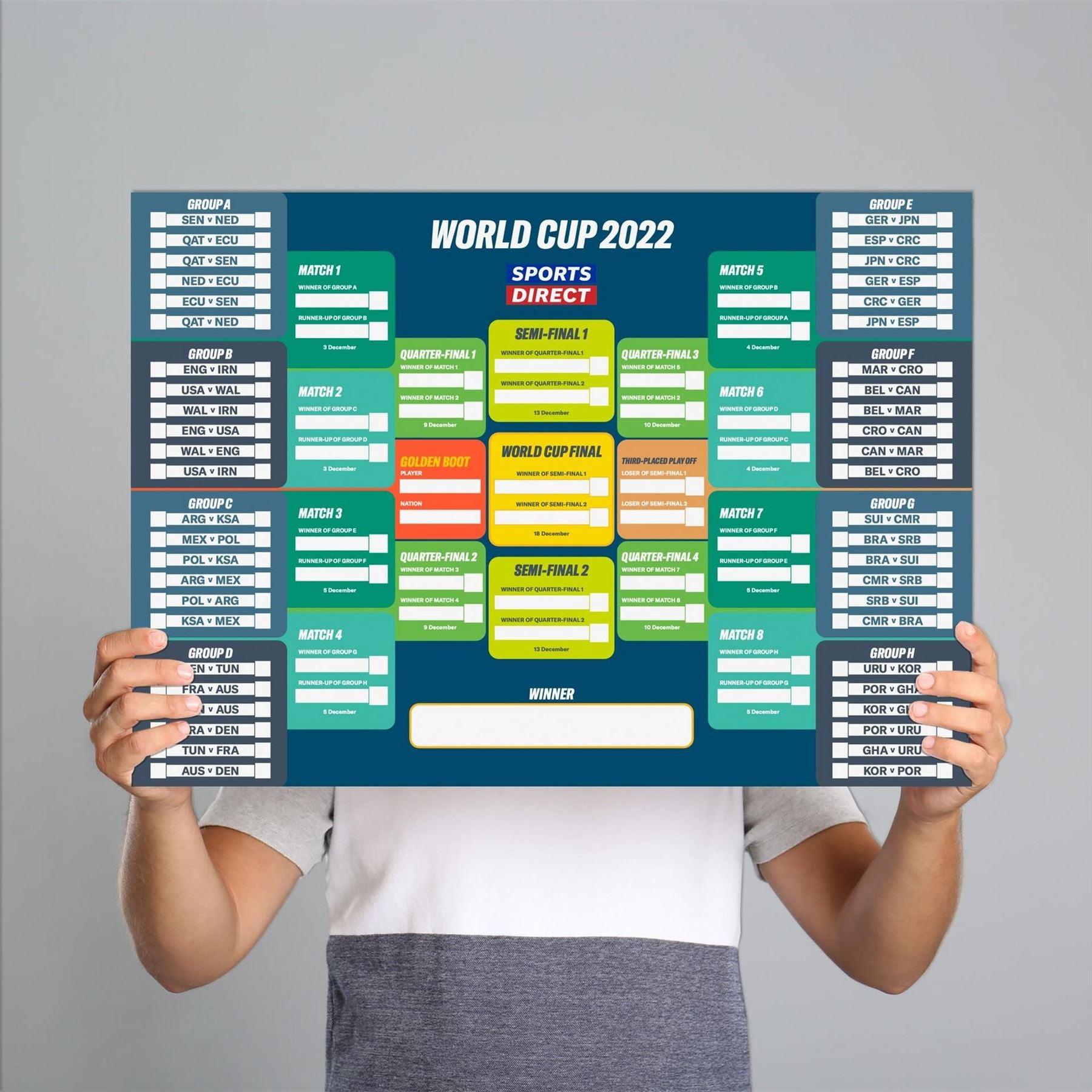 Team Piece Fan Pack   World Cup 2022