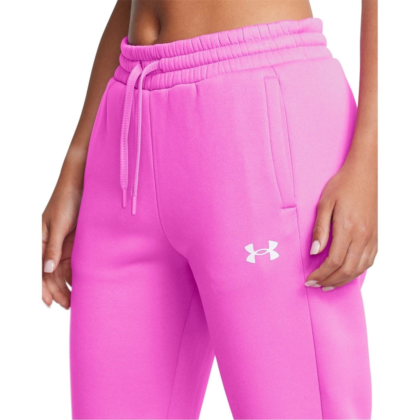 Under Armour Womens Armour Ua Fleece Jogger Tracksuit Bottom
