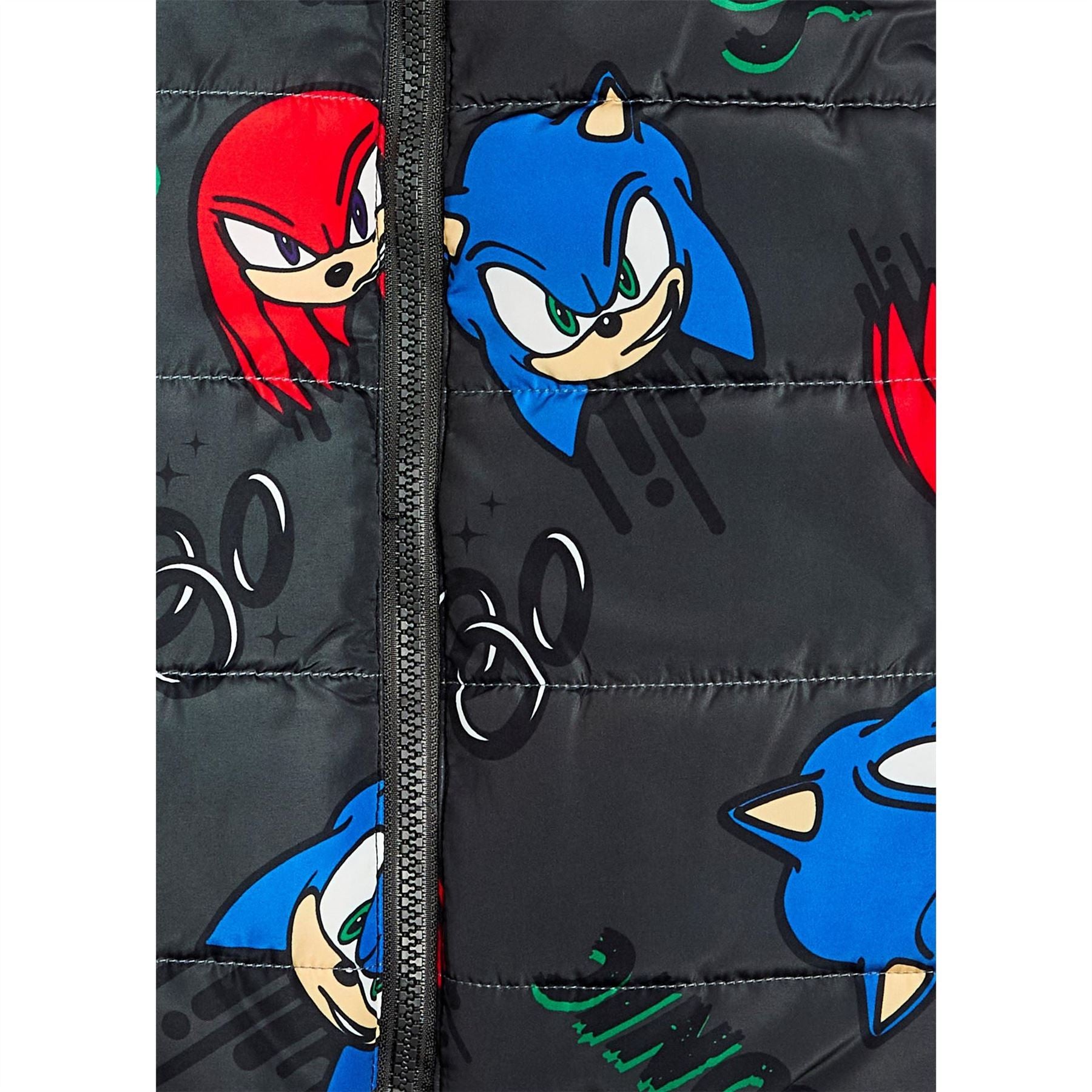 Character Large Genie Mock Neck Vest