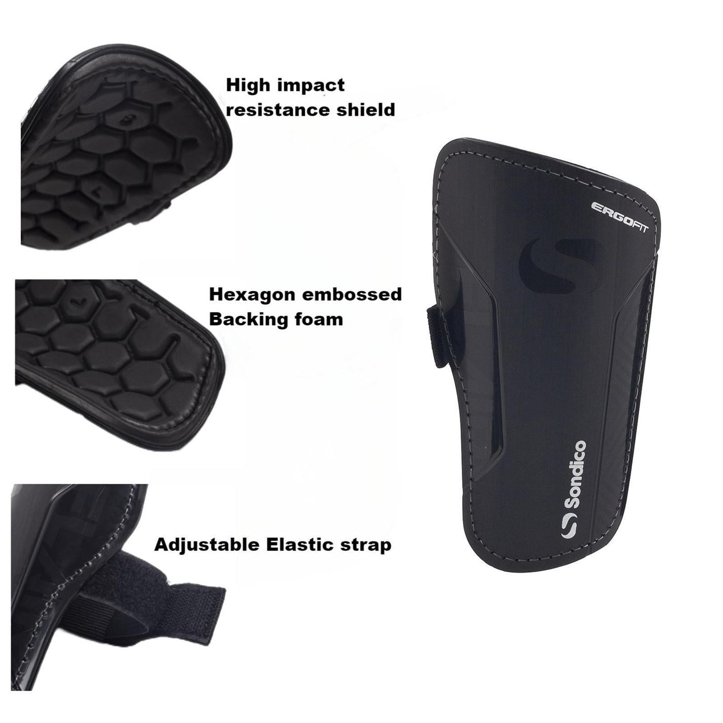 Sondico Flair Slip Shin Guards