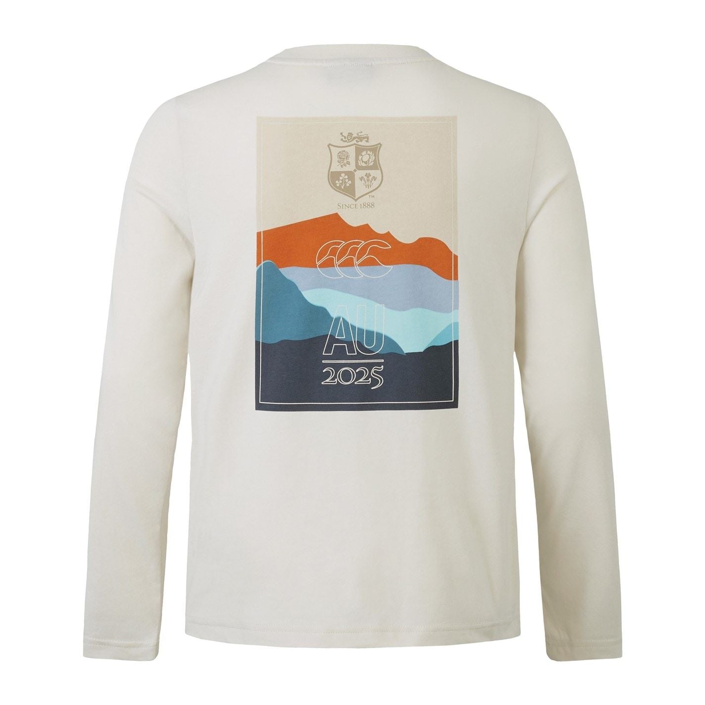 Canterbury British  And  Irish Lions Outback Long Sleeve T-Shirt 2025 Juniors