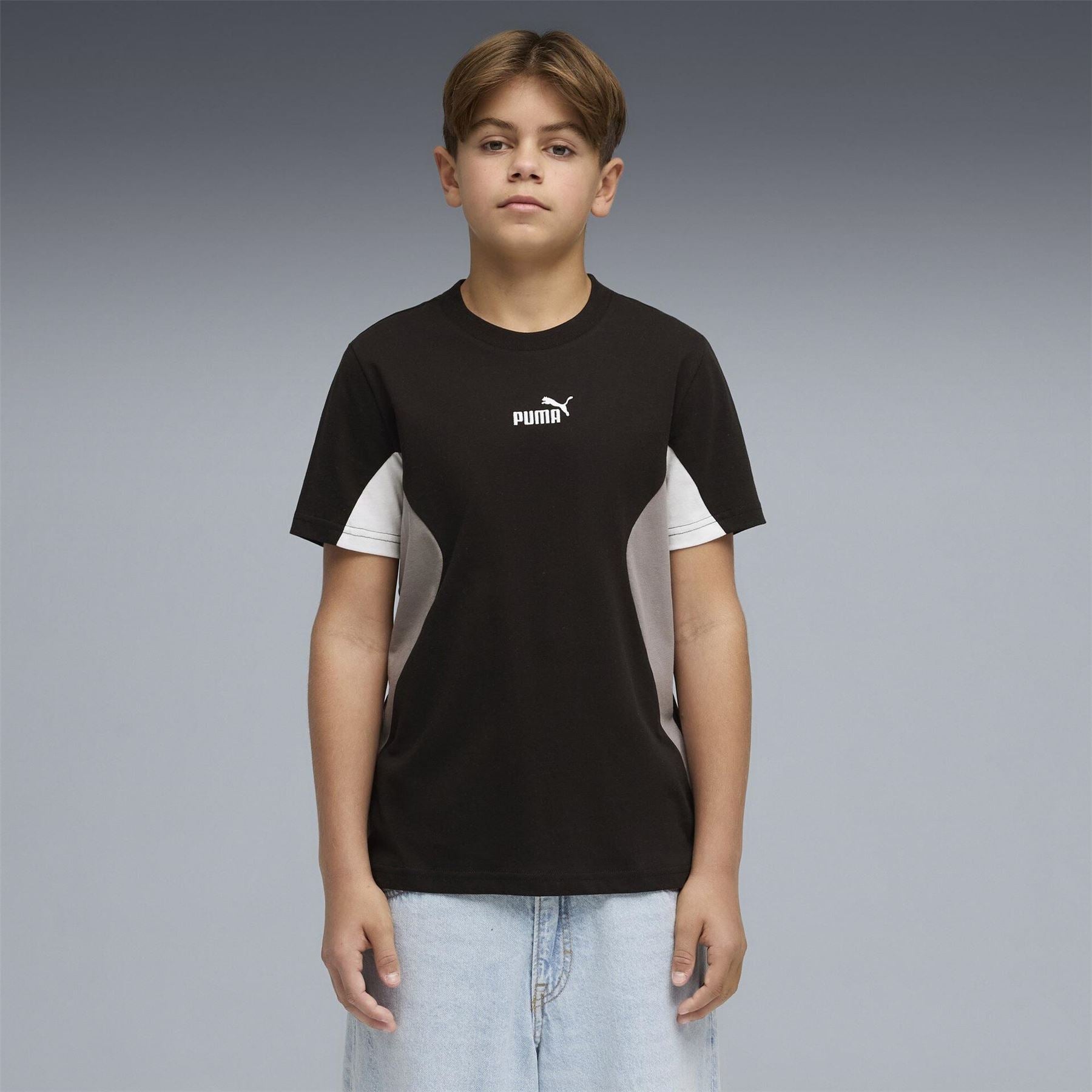 Puma Colr Block Tee Jn63