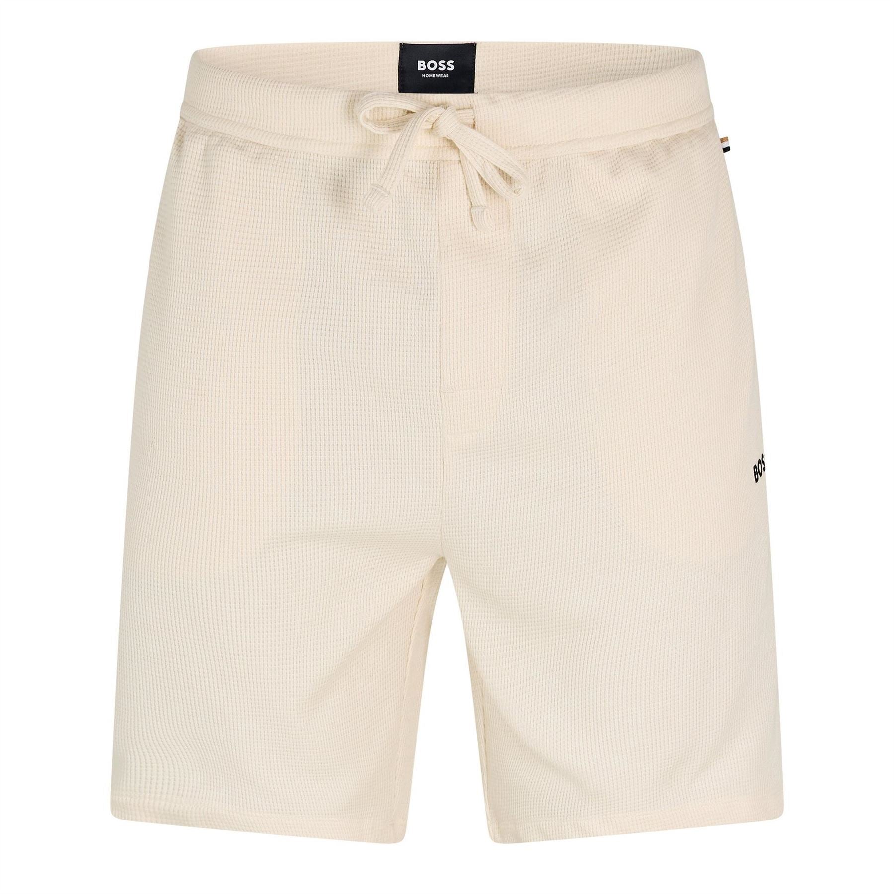 Boss Embroidered Waffle Pyjama Shorts