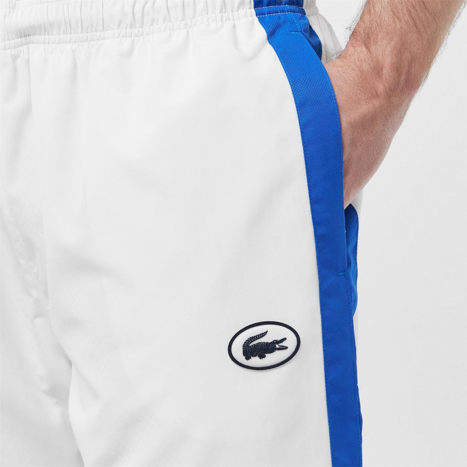 Lacoste Xh7270 Solid Patterned Straight Track Pants