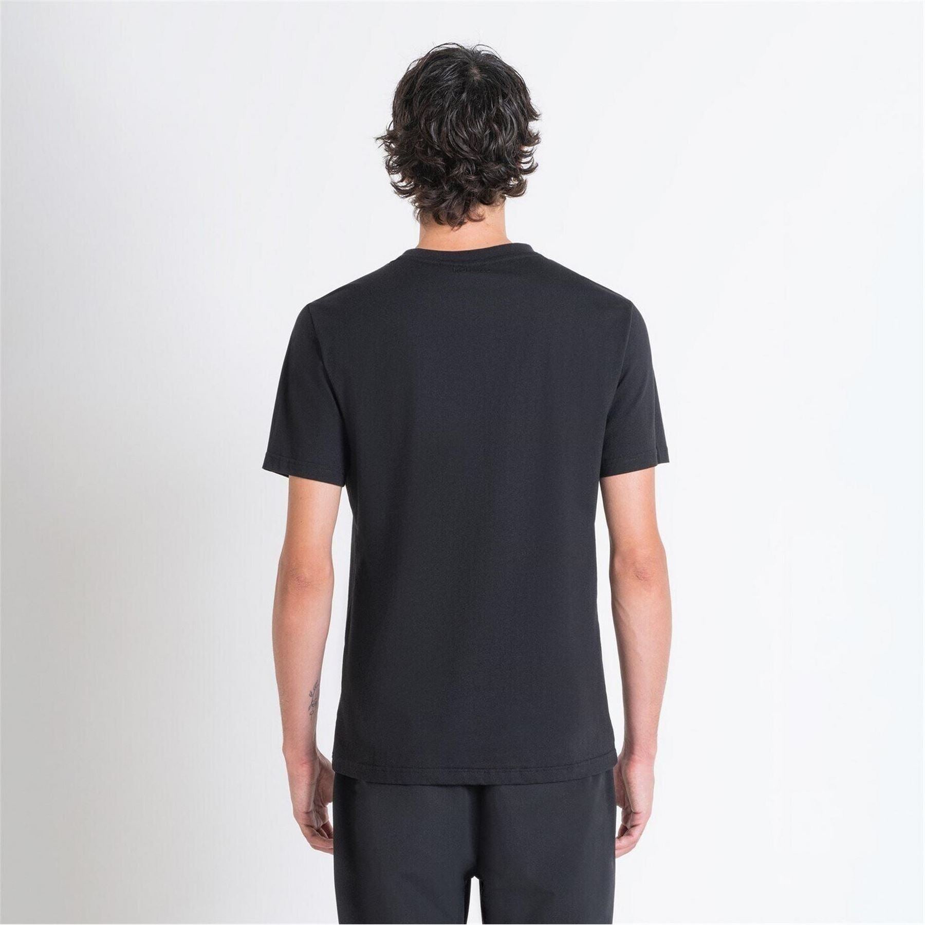 Antony Morato Shirt Regular Fit In Jersey Cotton Fabric With Matt Plastic And Flock Print