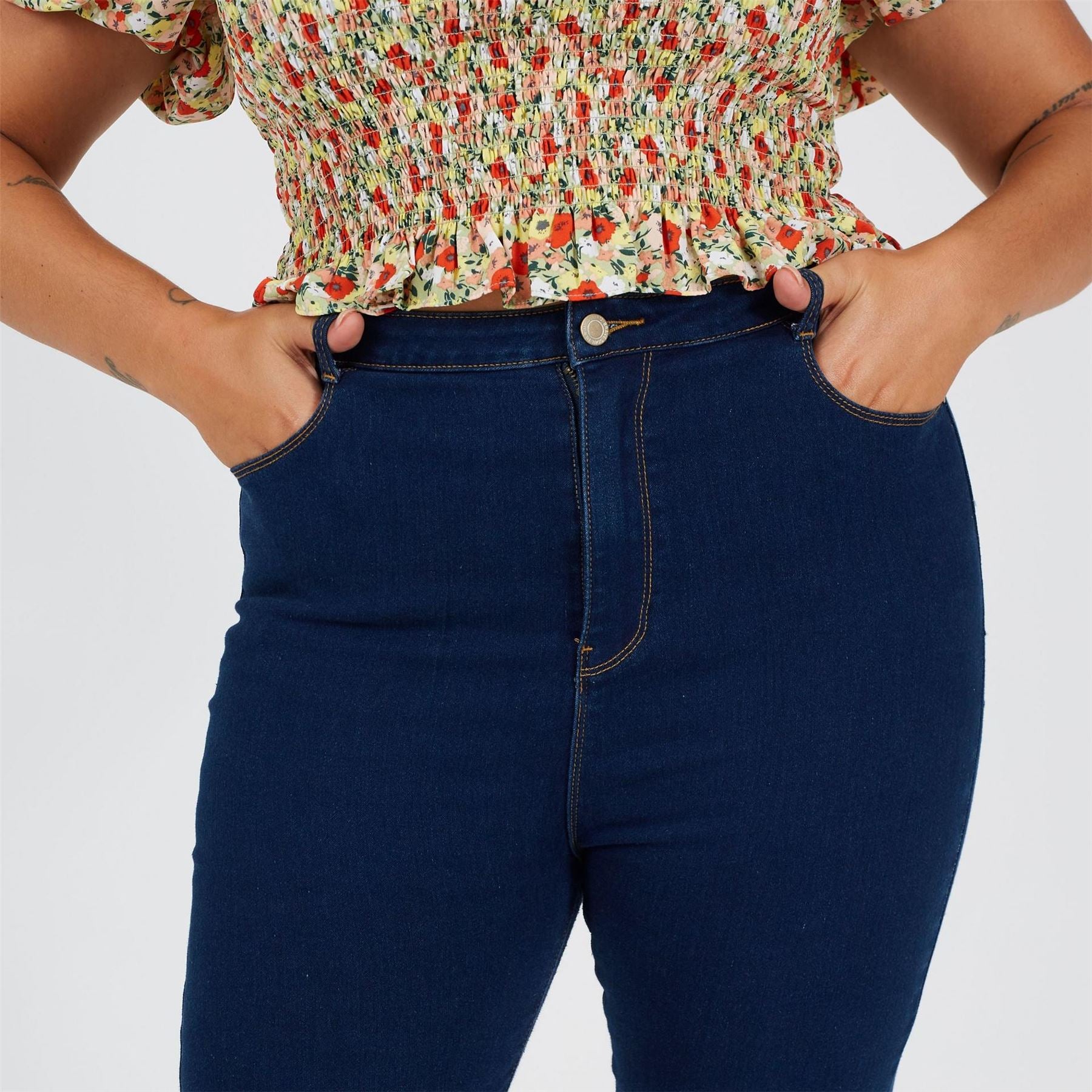 Brave Soul High Rise Five Pocket Jeggings