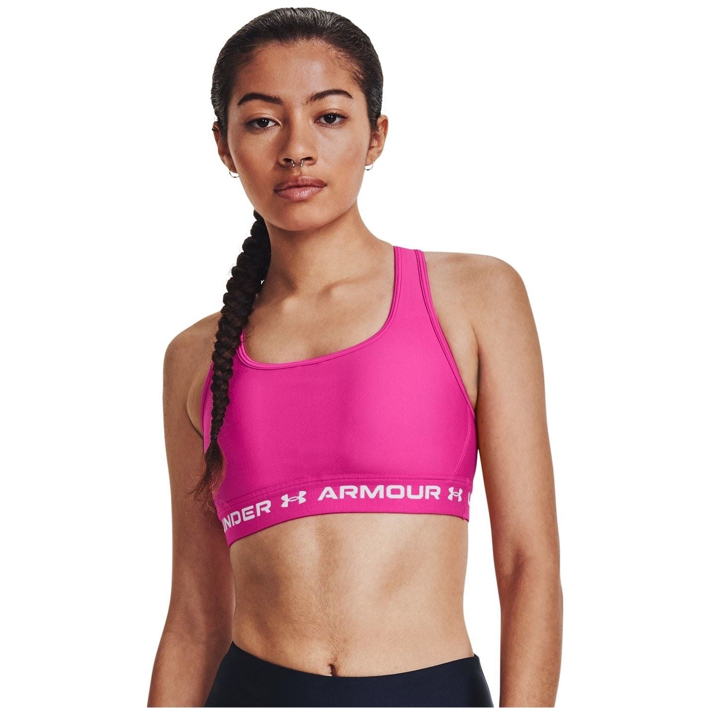 Under Armour Womens Armour Medium Support Crossbodyack Bra