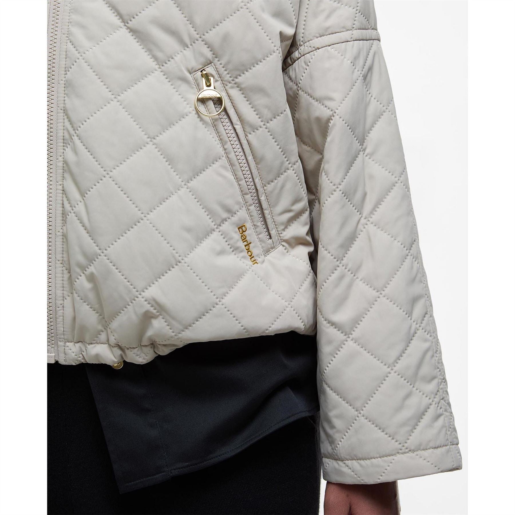 Barbour Quilted Bomber Jacket