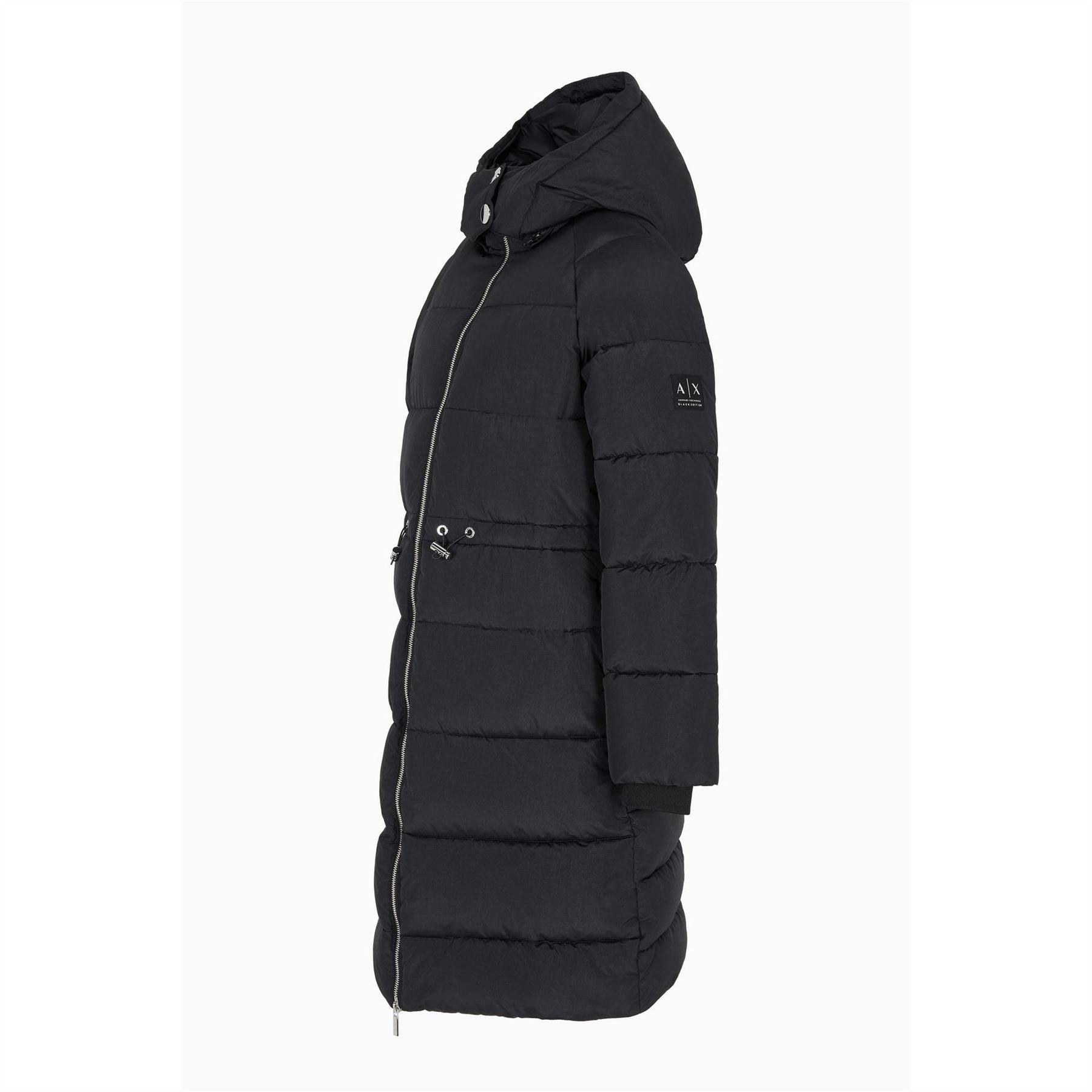 Armani Exchange Exchange Hooded Regular Fit Caban Coat