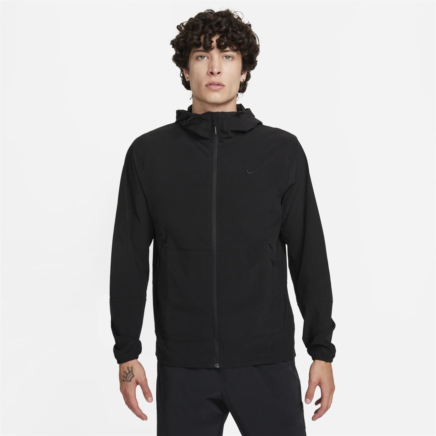 Nike Unlimited Hooded Performance Jacket with Zipped Pocket