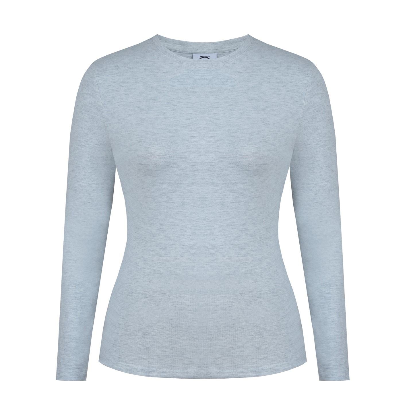 Slazenger Essentials Long Sleeve Slim Fit T-Shirt