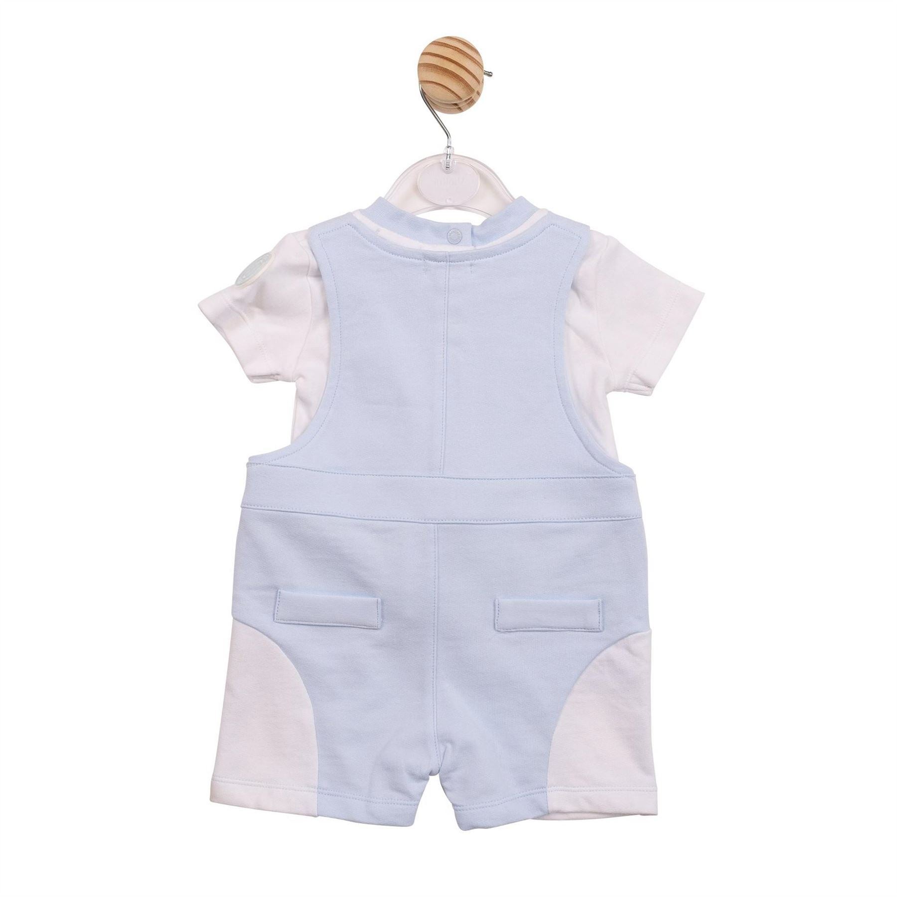 Mintini Baby Top And Dungaree Pyjama Set