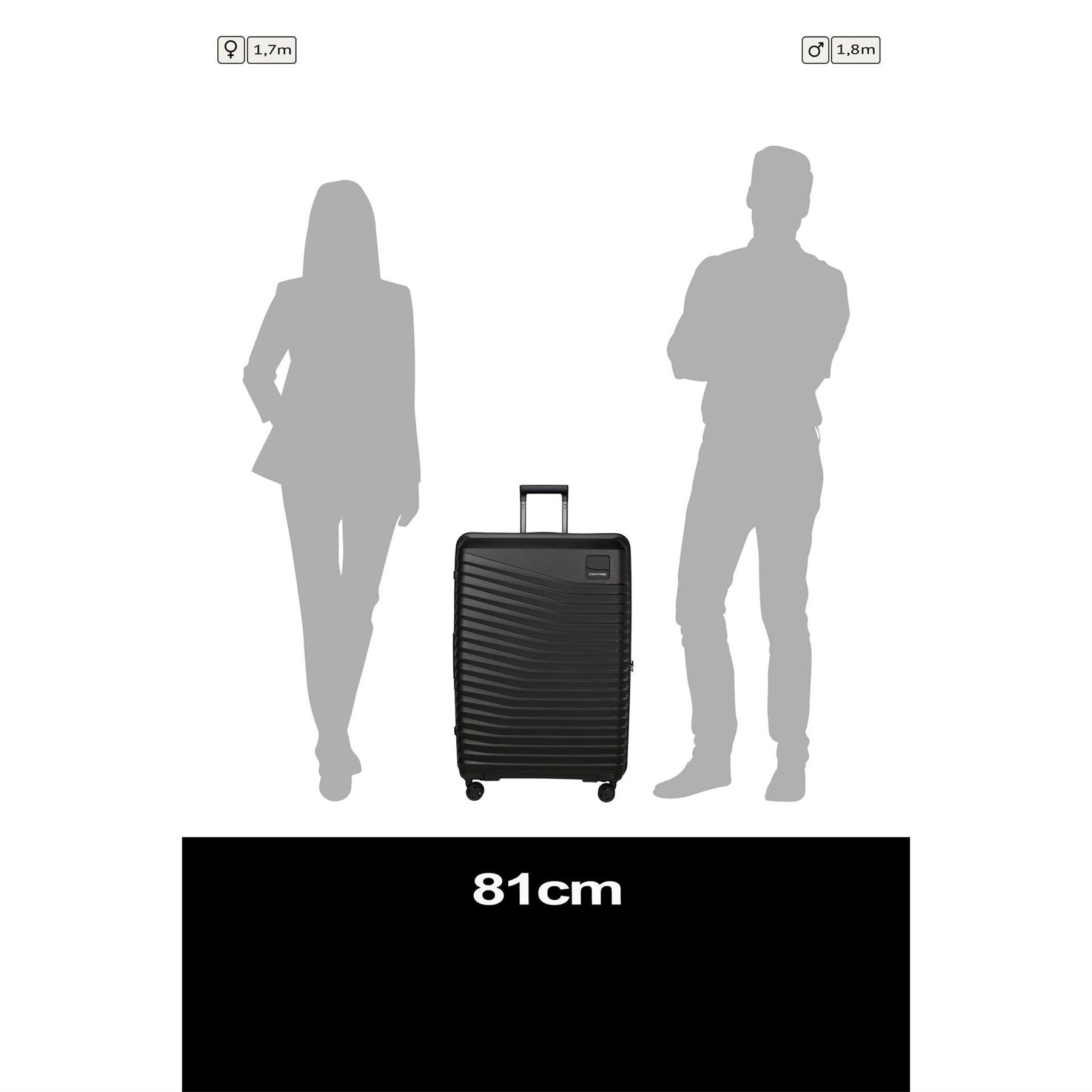 Samsonite Spinner 81x54x33 36cm Exp Extra Large Hard Suitcase