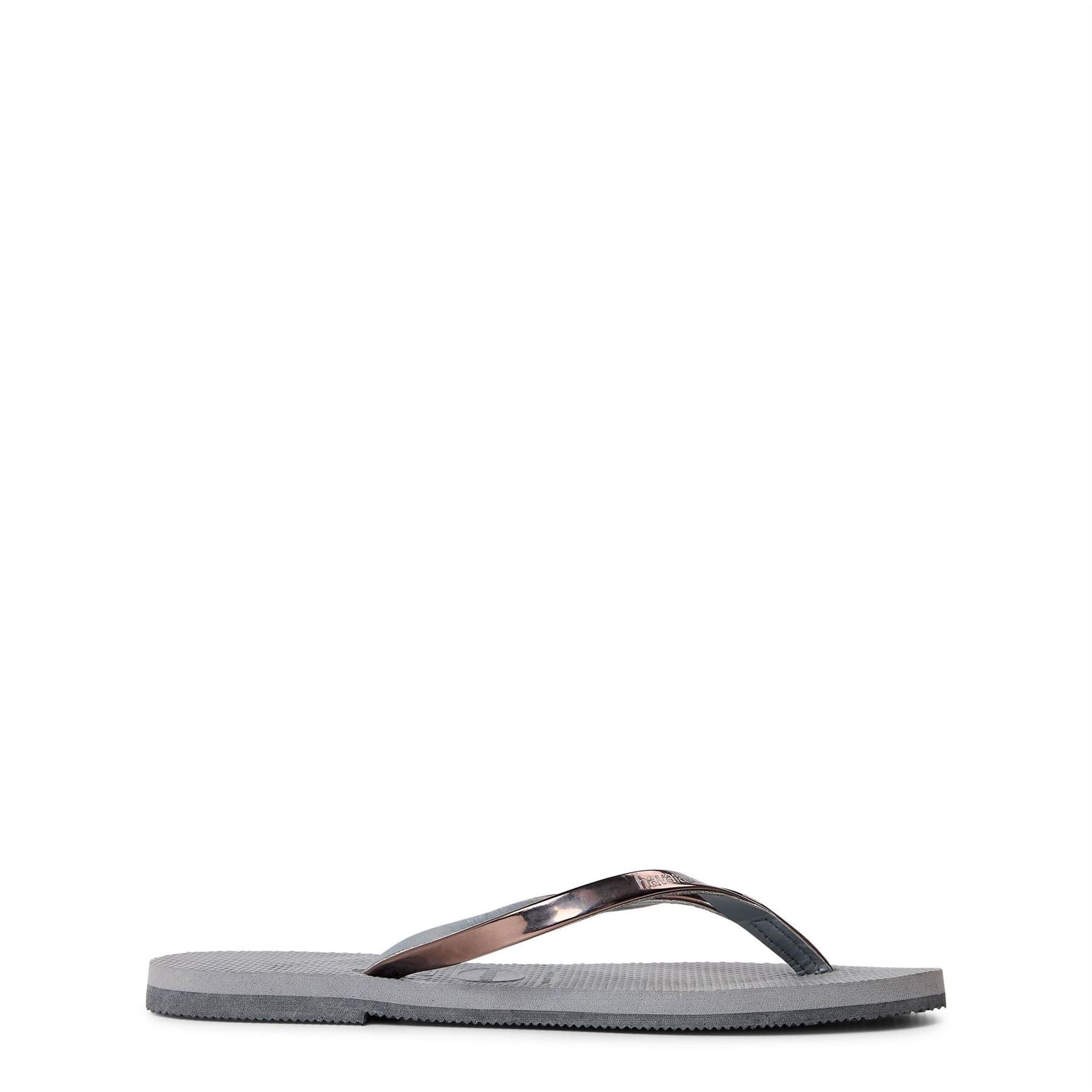 Havaianas Kids You Metallic Grey Flip Flops