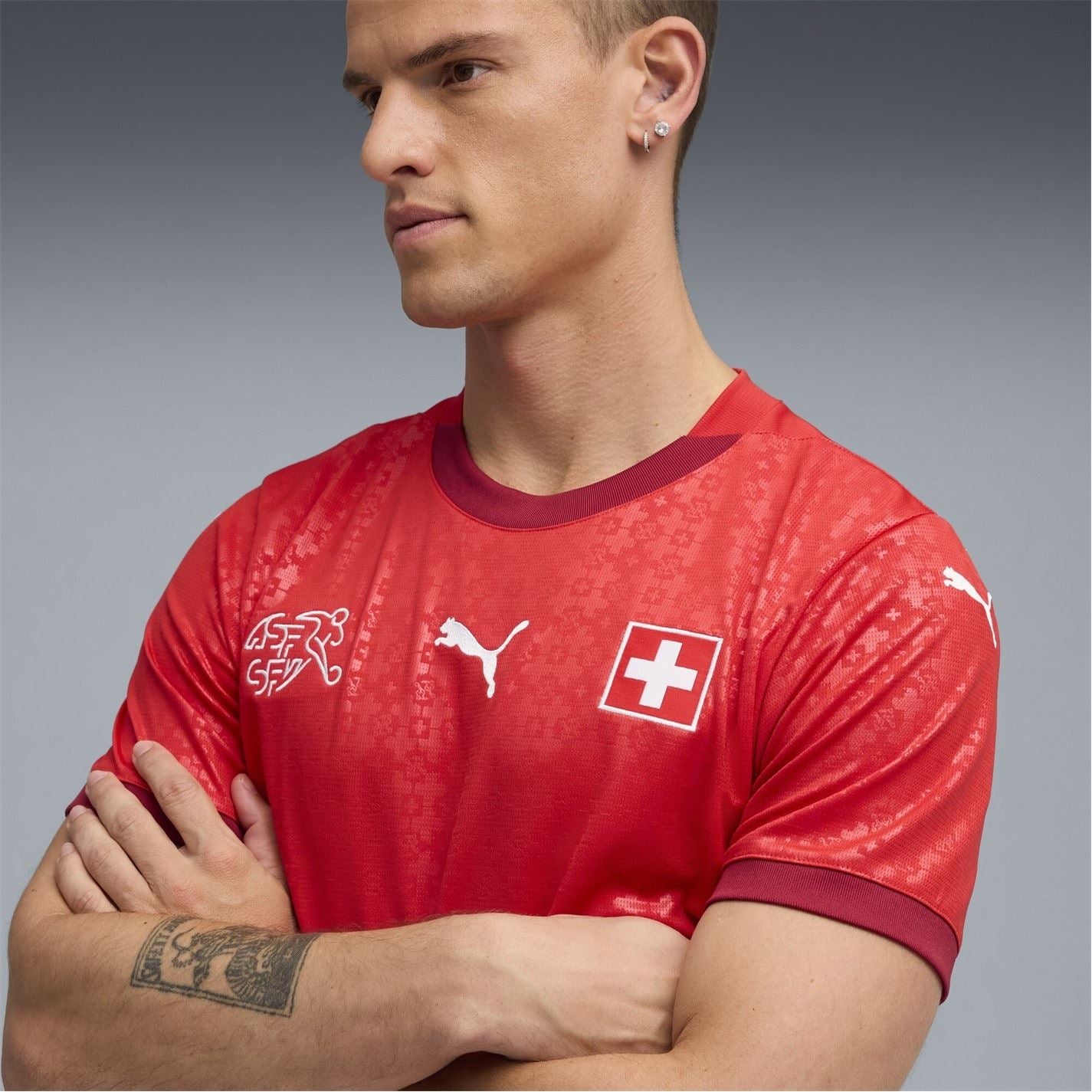 Puma Switzerland Home Shirt 2025 Adults