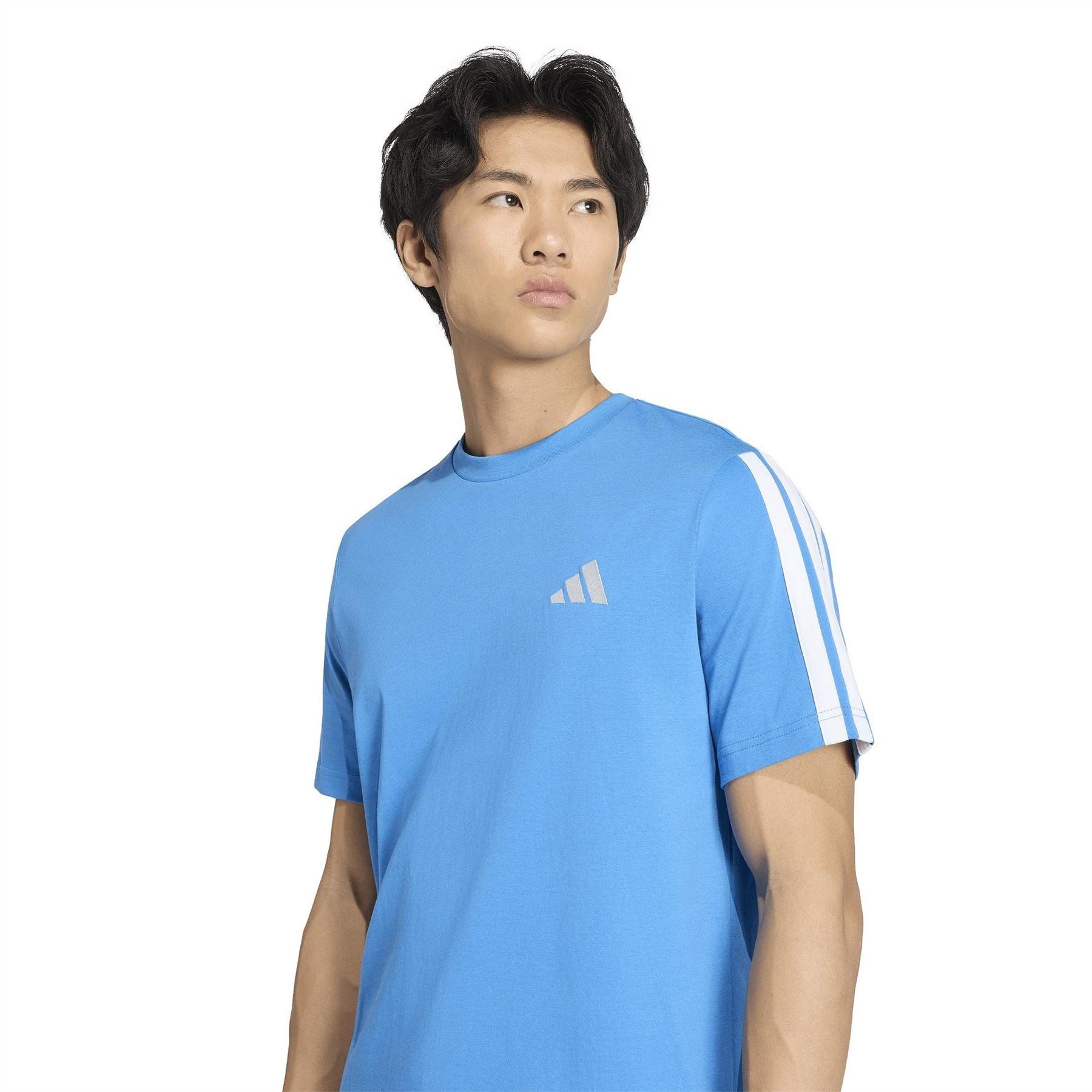 adidas Mens 3 Stripes T-Shirt