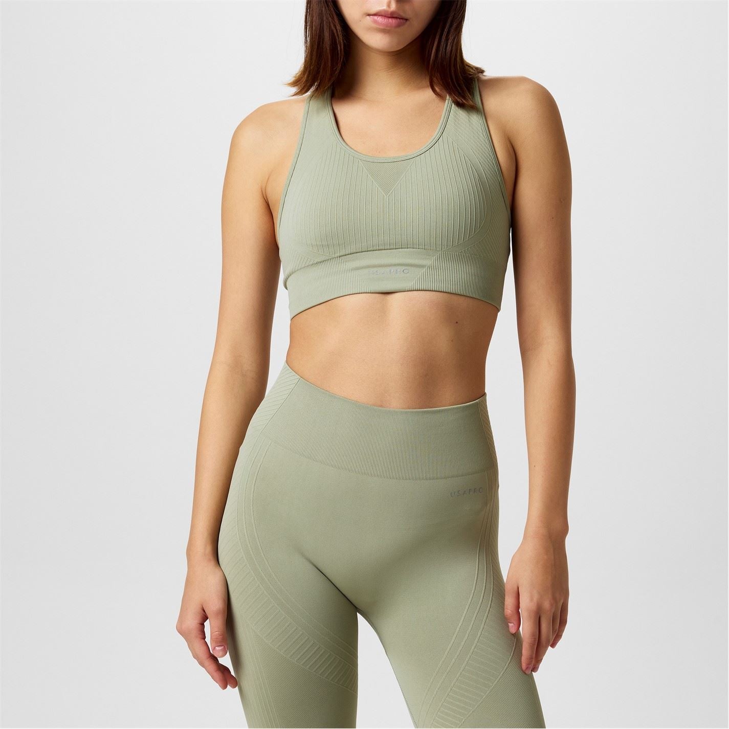 USA Pro Core Seamless Crop Sports Bra