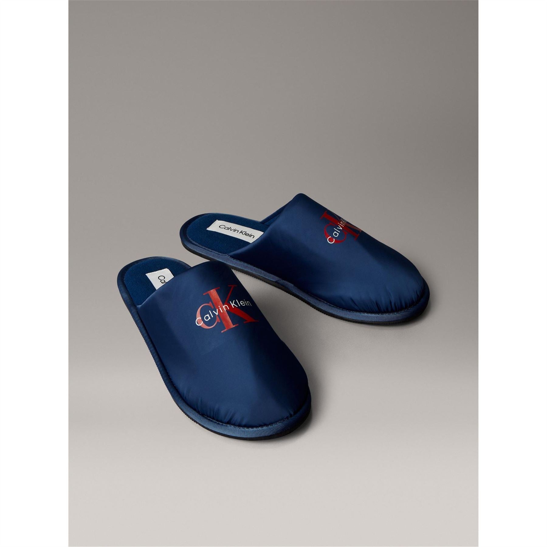 Calvin Klein Closed Toe Mono Mule Slippers