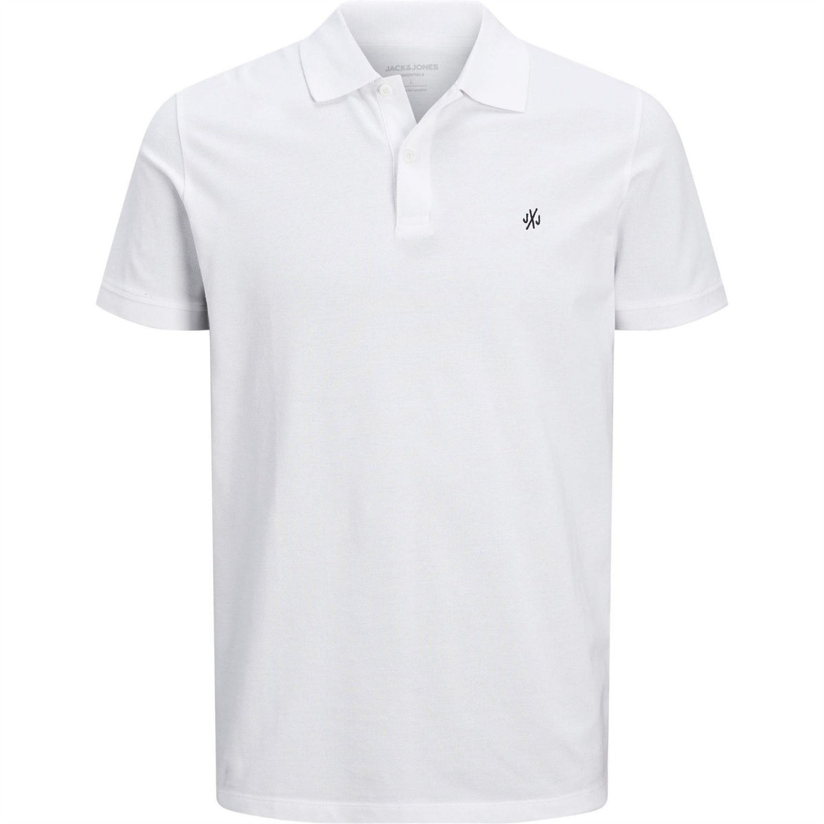 Jack and Jones Mens 3 Pack Short Sleeve Polo Shirt
