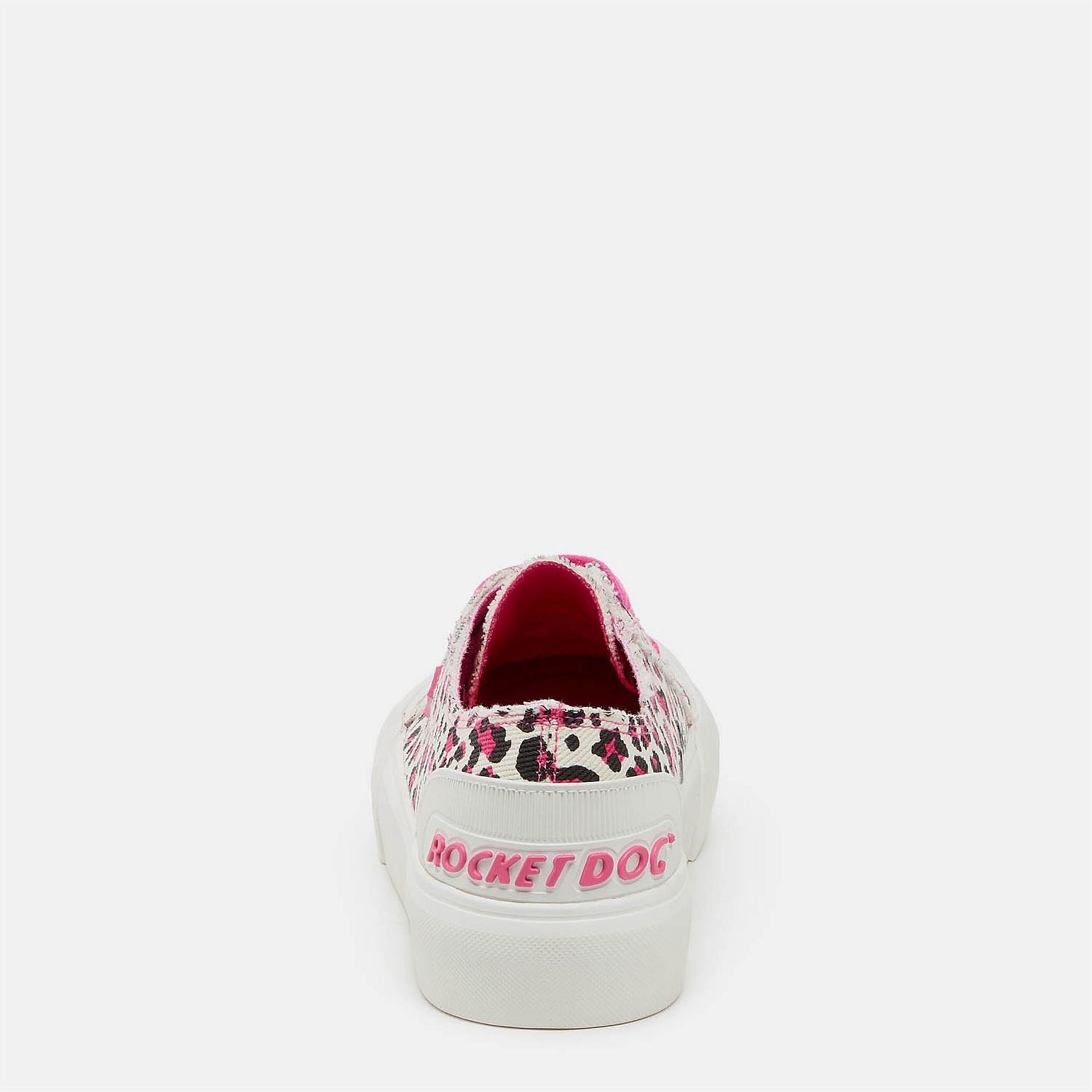 Rocket Dog Jazzin Monroe Leopard Canvas Low Top Sneakers