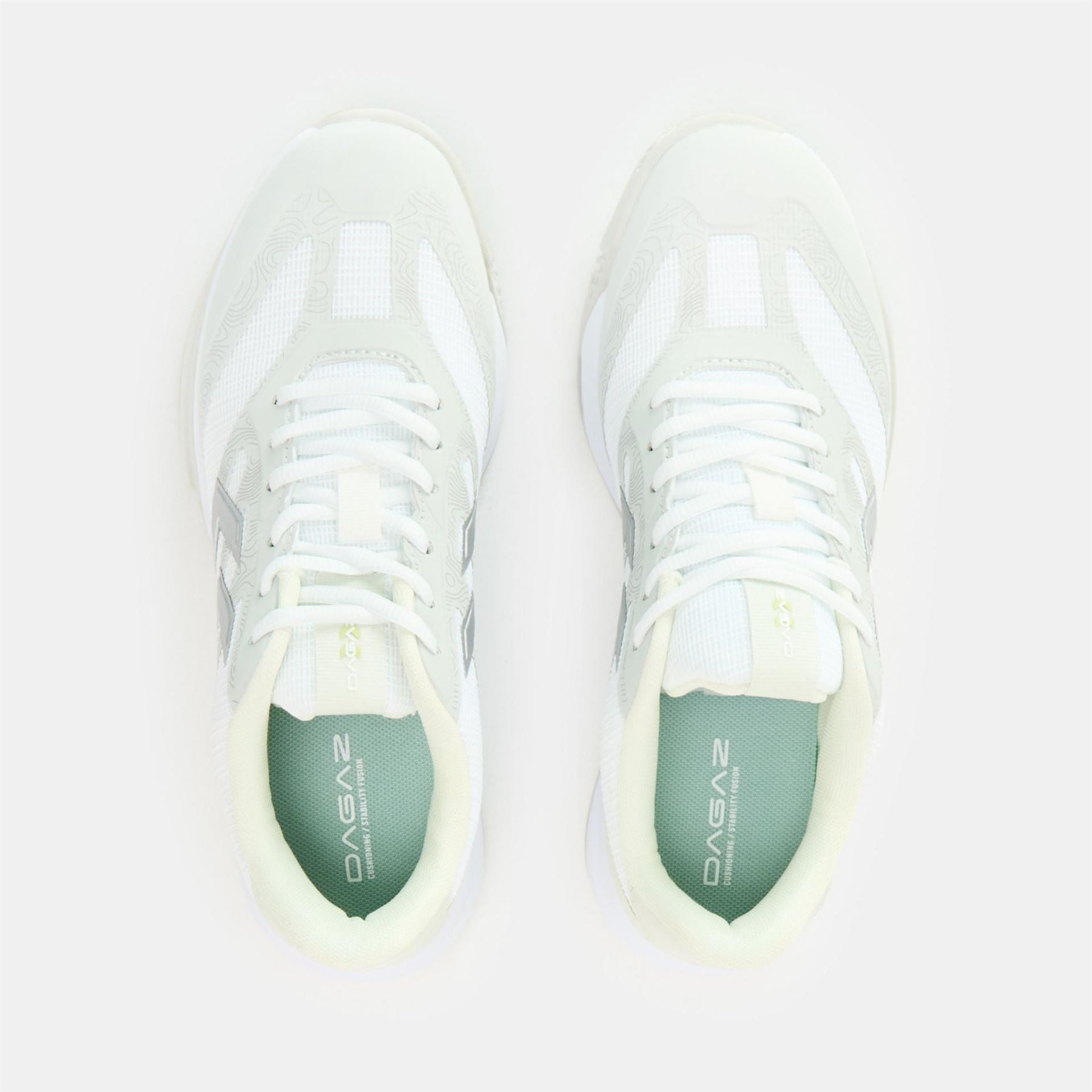 Hummel Dagaz V Graphic Print Round Toe Trainers