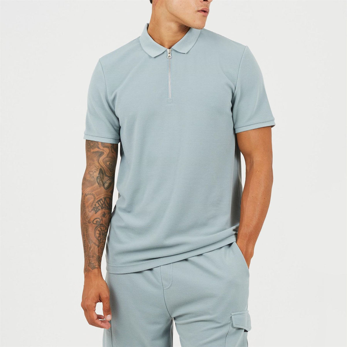 Brave Soul Short Sleeve Polo Shirt