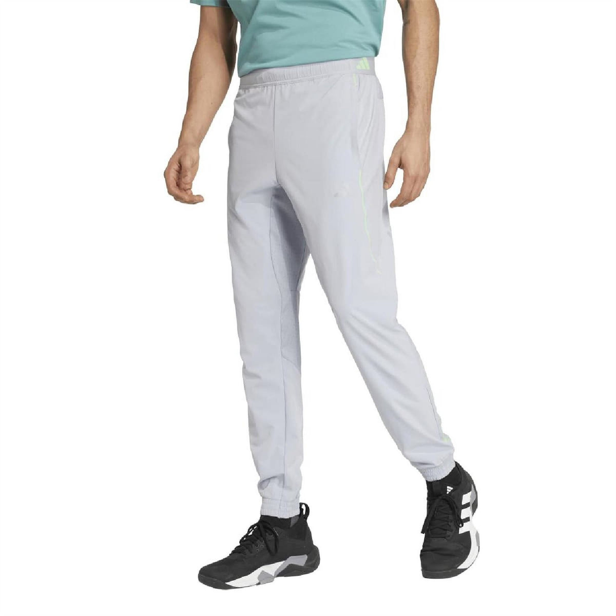 adidas Tech Solid Patterned Tapered Track Pants