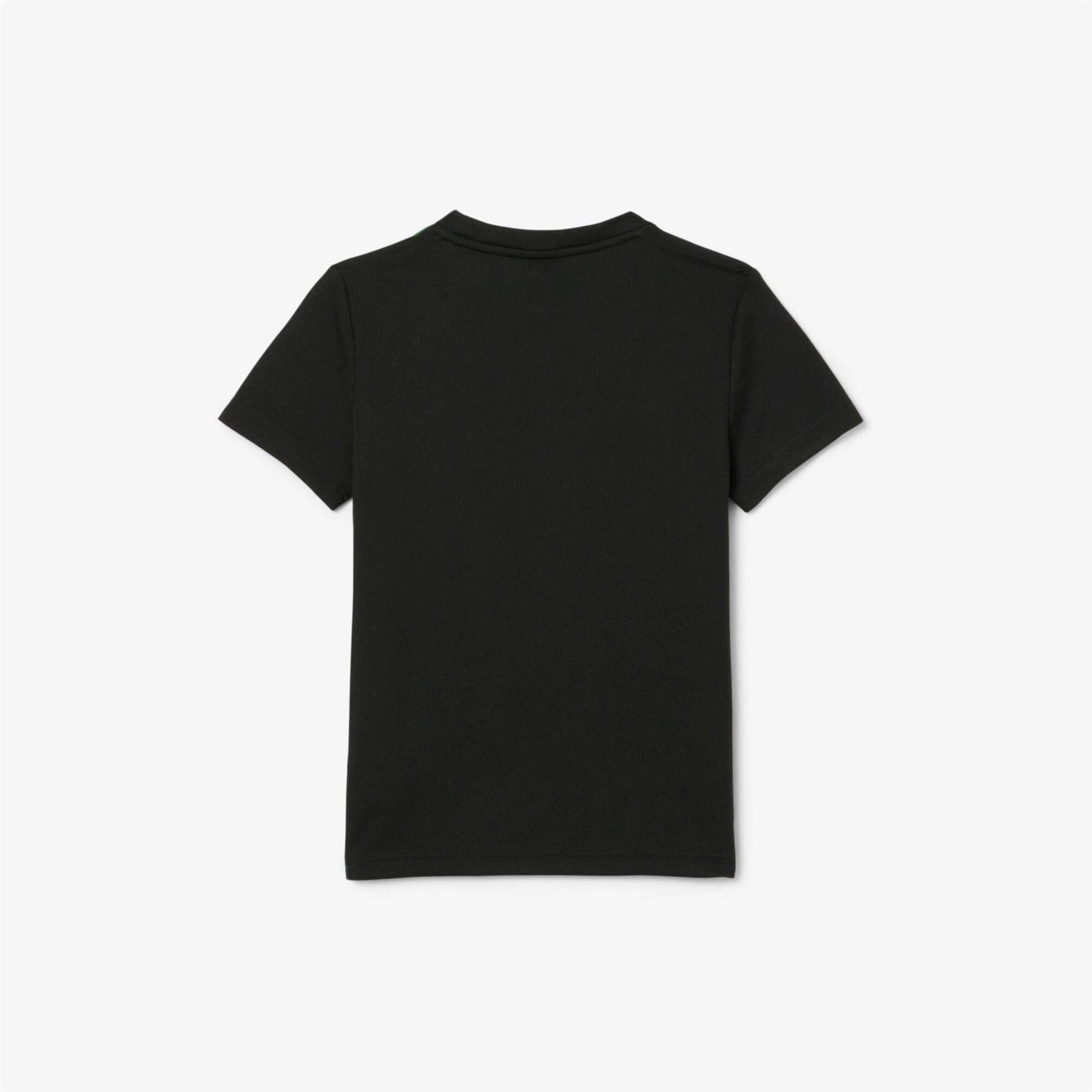 Lacoste Junior Lettering Regular Fit Crew Neck T-Shirt