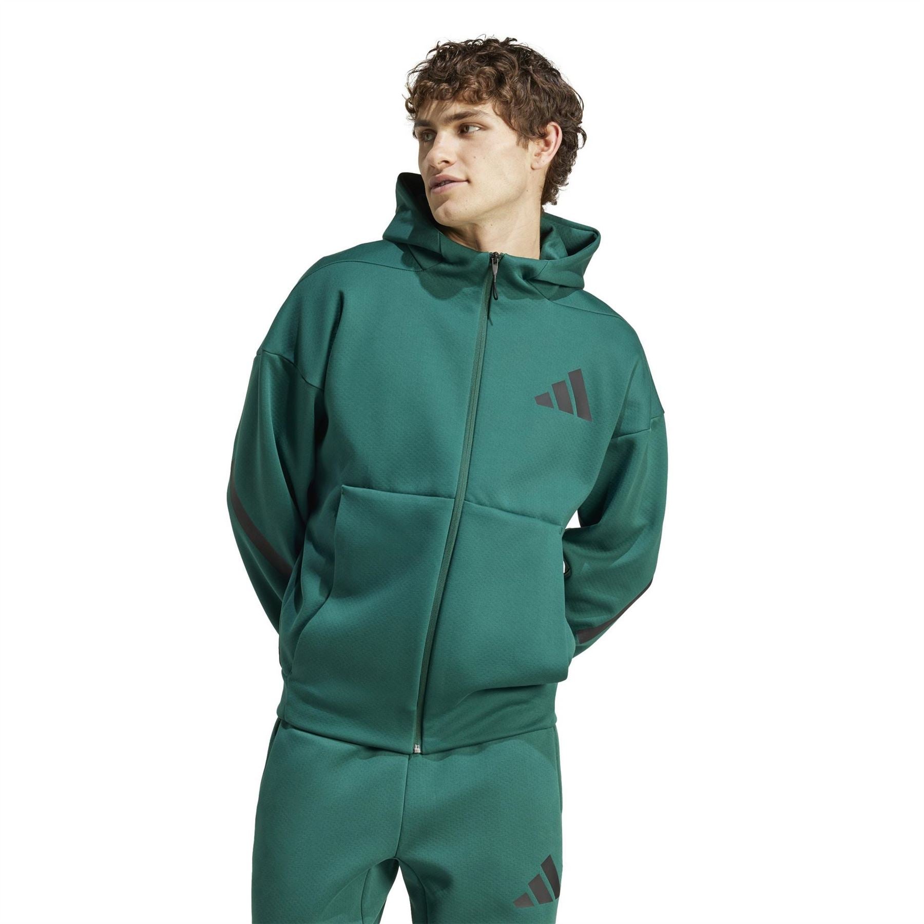 adidas Mens Z.n.e. FulL-Zip Tracksuit Top
