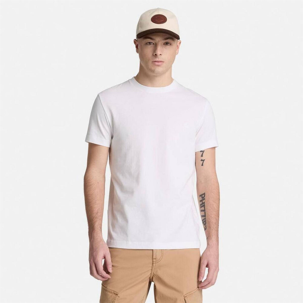 Timberland Dunstan River Timberland Logo Crew Neck Short Sleeve T-Shirt