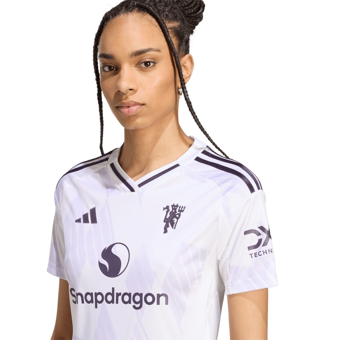 adidas Womens Manchester United Away Shirt 2025 2026