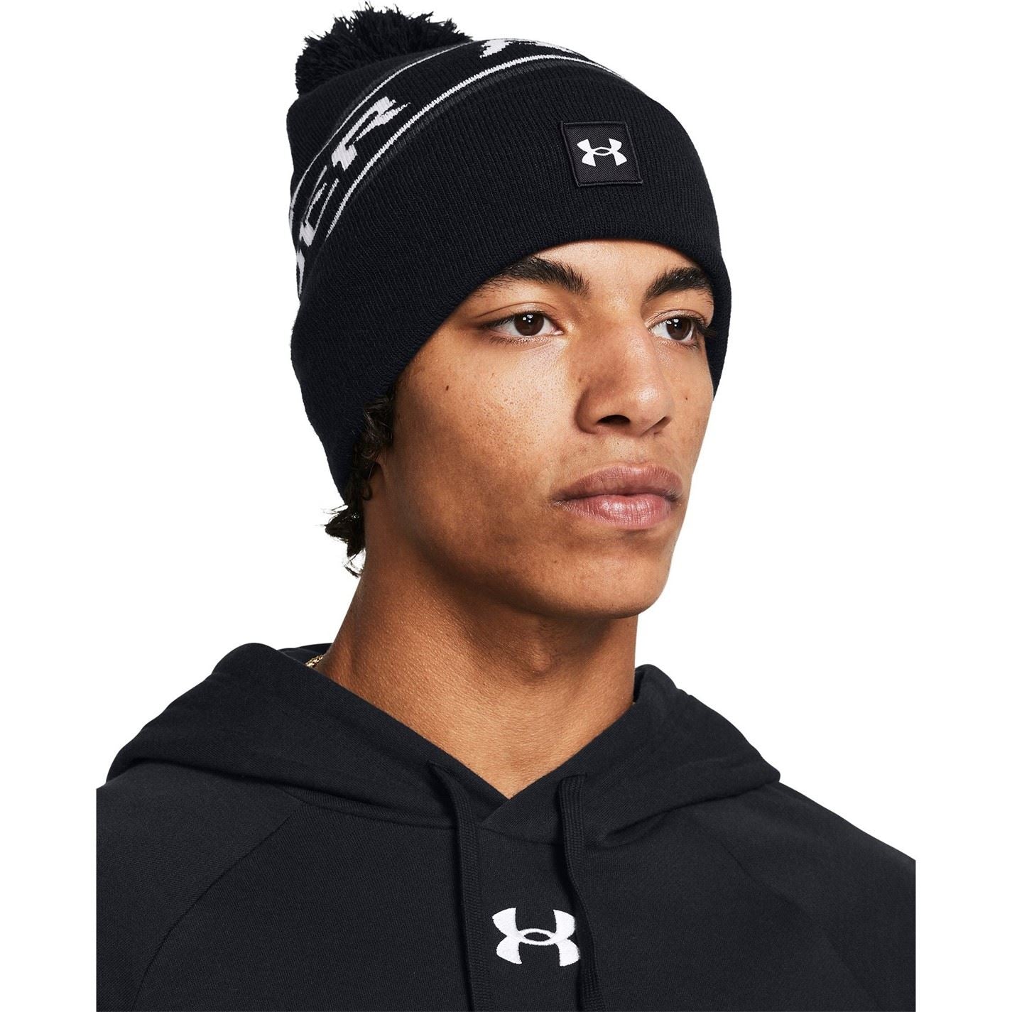 Under Armour Armour Ua Mens Halftime Pom Beanie Beany Unisex Adults