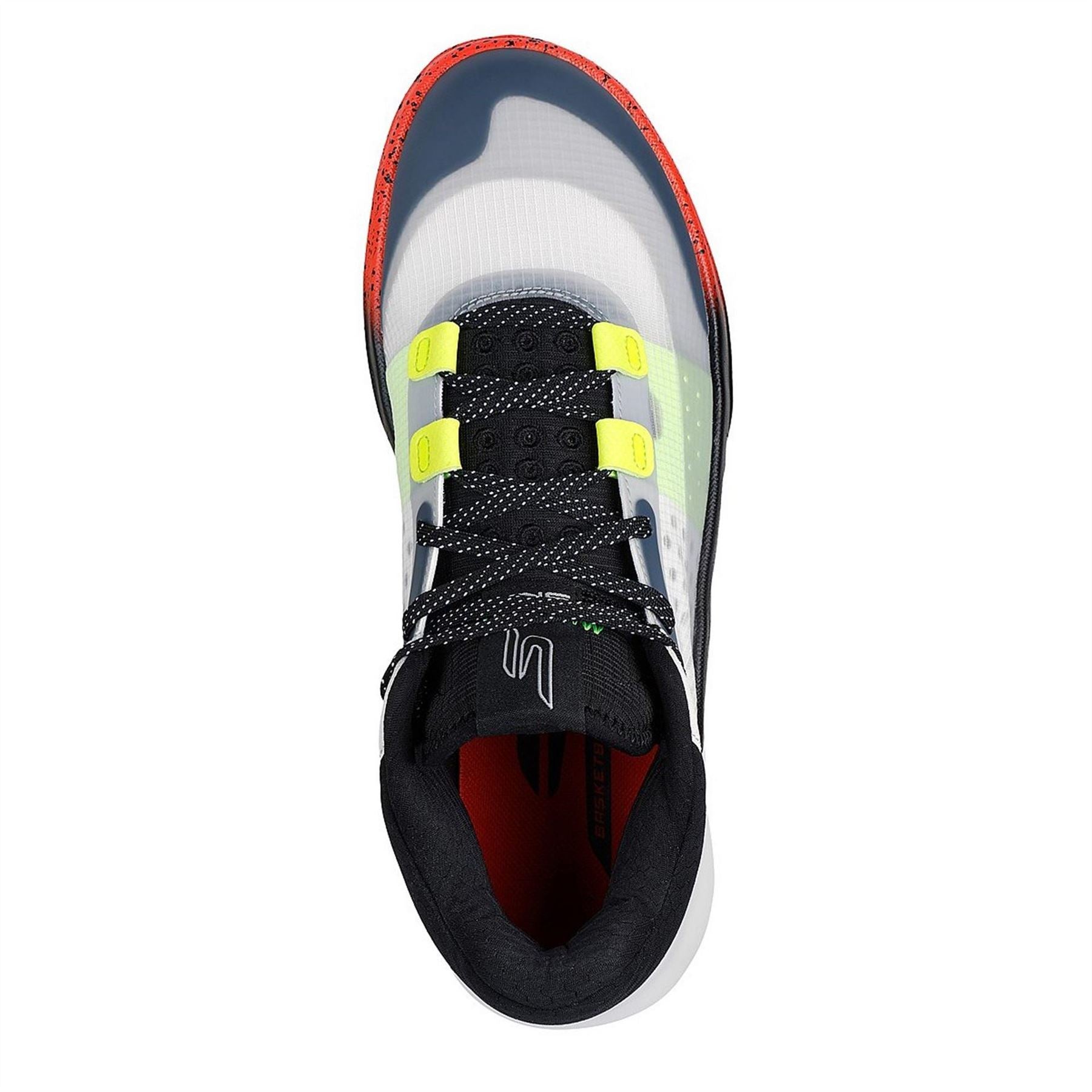 Skechers Junior Resagrip Speckled Mid Top Sneakers