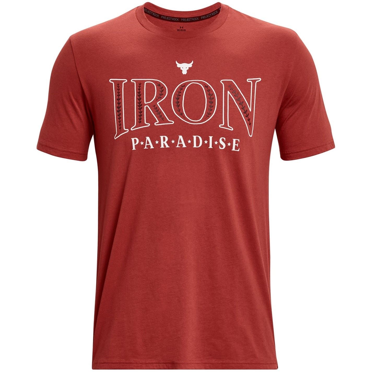 Under Armour Mens Project Rock Paradise T-Shirt