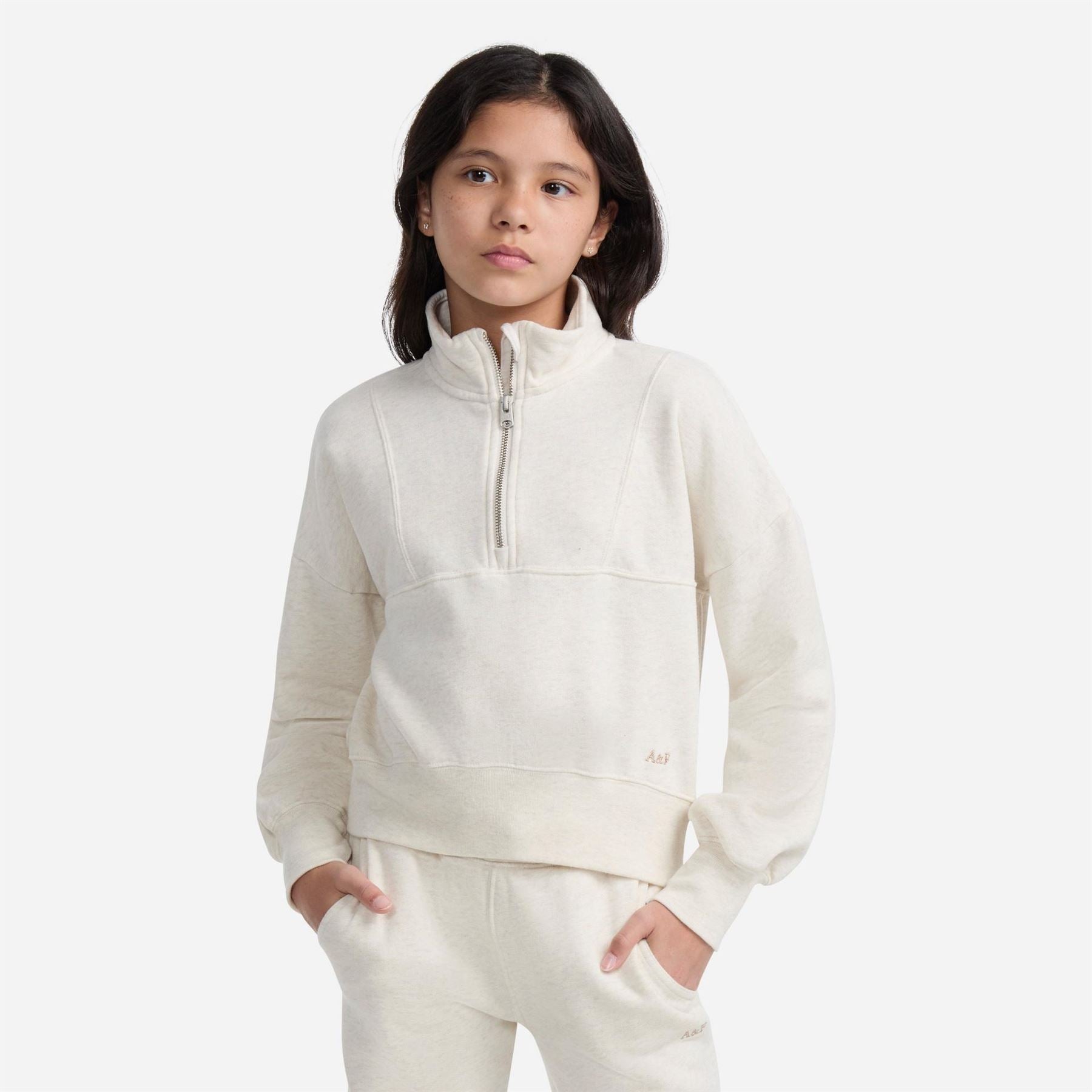 Abercrombie and Fitch And F Ess Quarter Zip Jn54