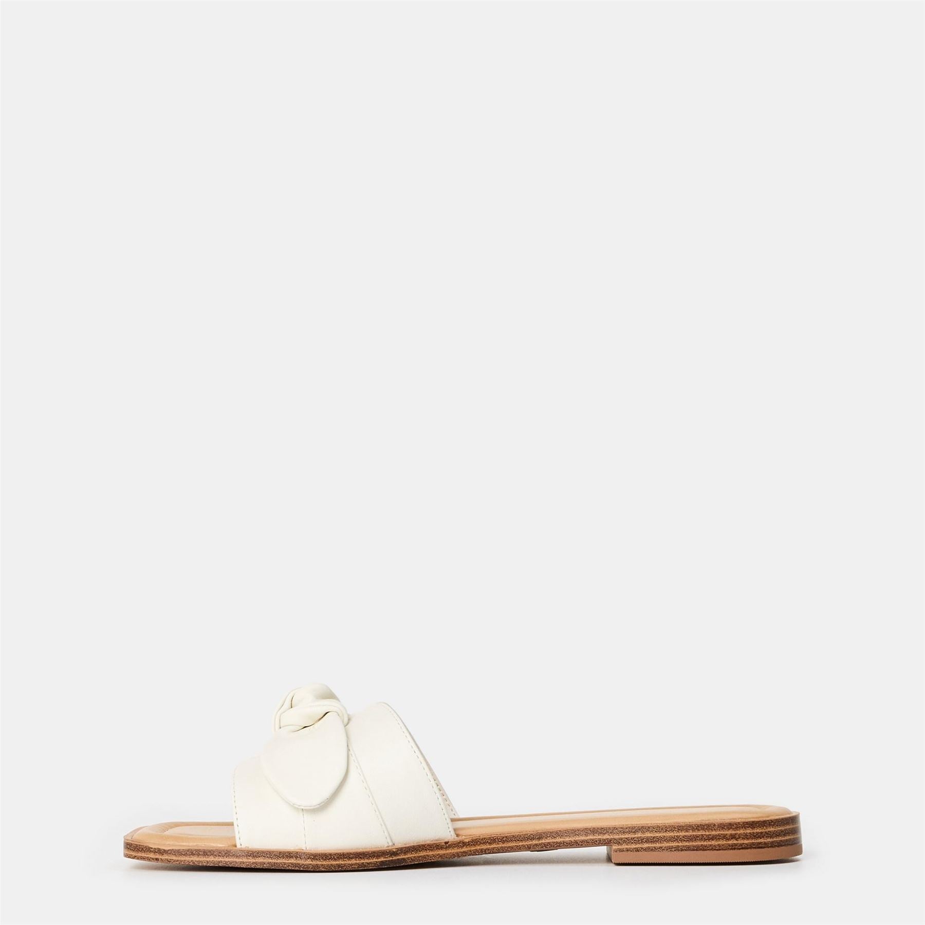 Aldo Open Toe Flat Heel Slide Sandals