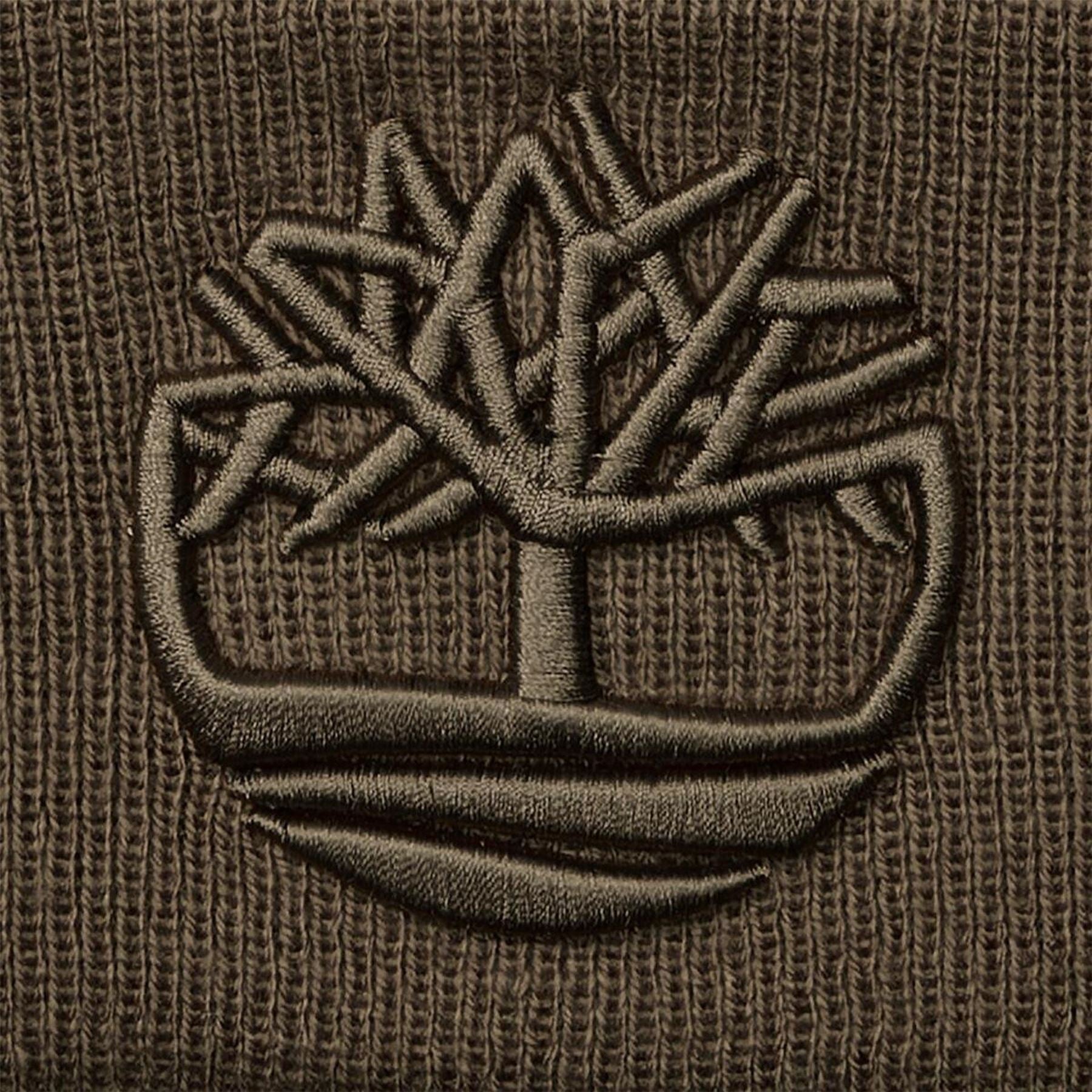 Timberland Logo Ribbed Soft Touch Beanie