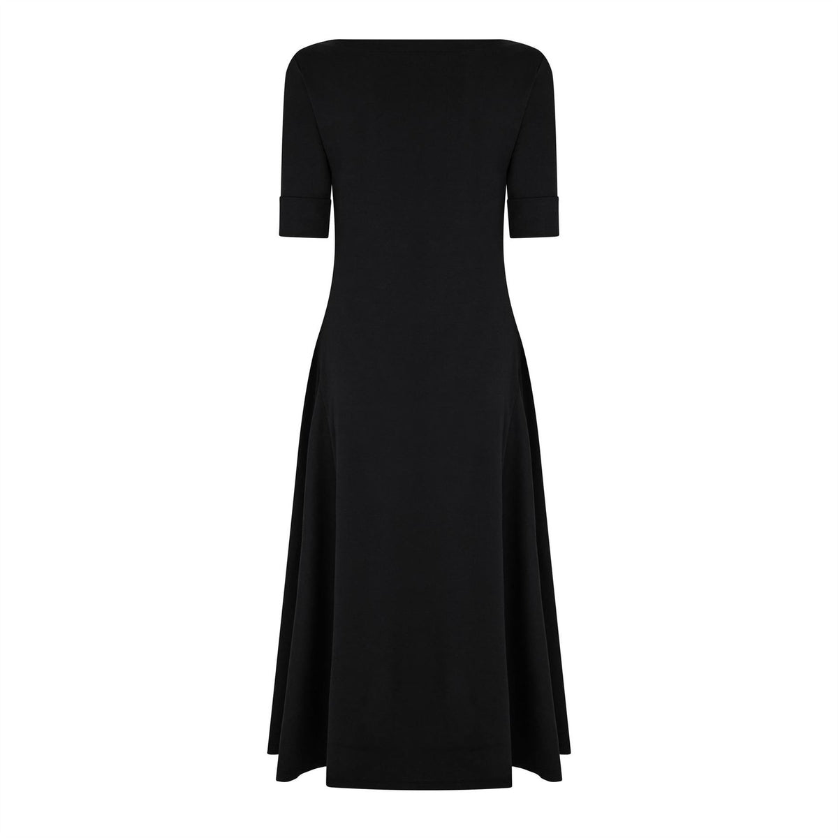 Lauren by Ralph Lauren Boat Neck Jersey Midi Dress