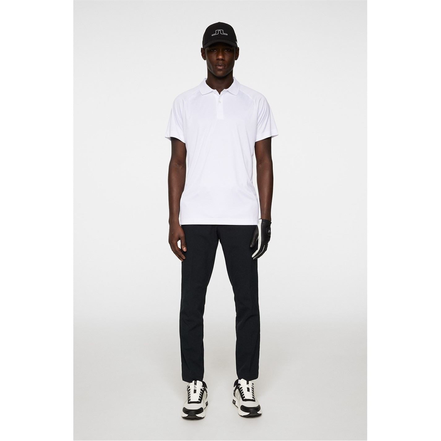 J Lindeberg Golf Sola Regular Fit Raglan Sleeve Polo