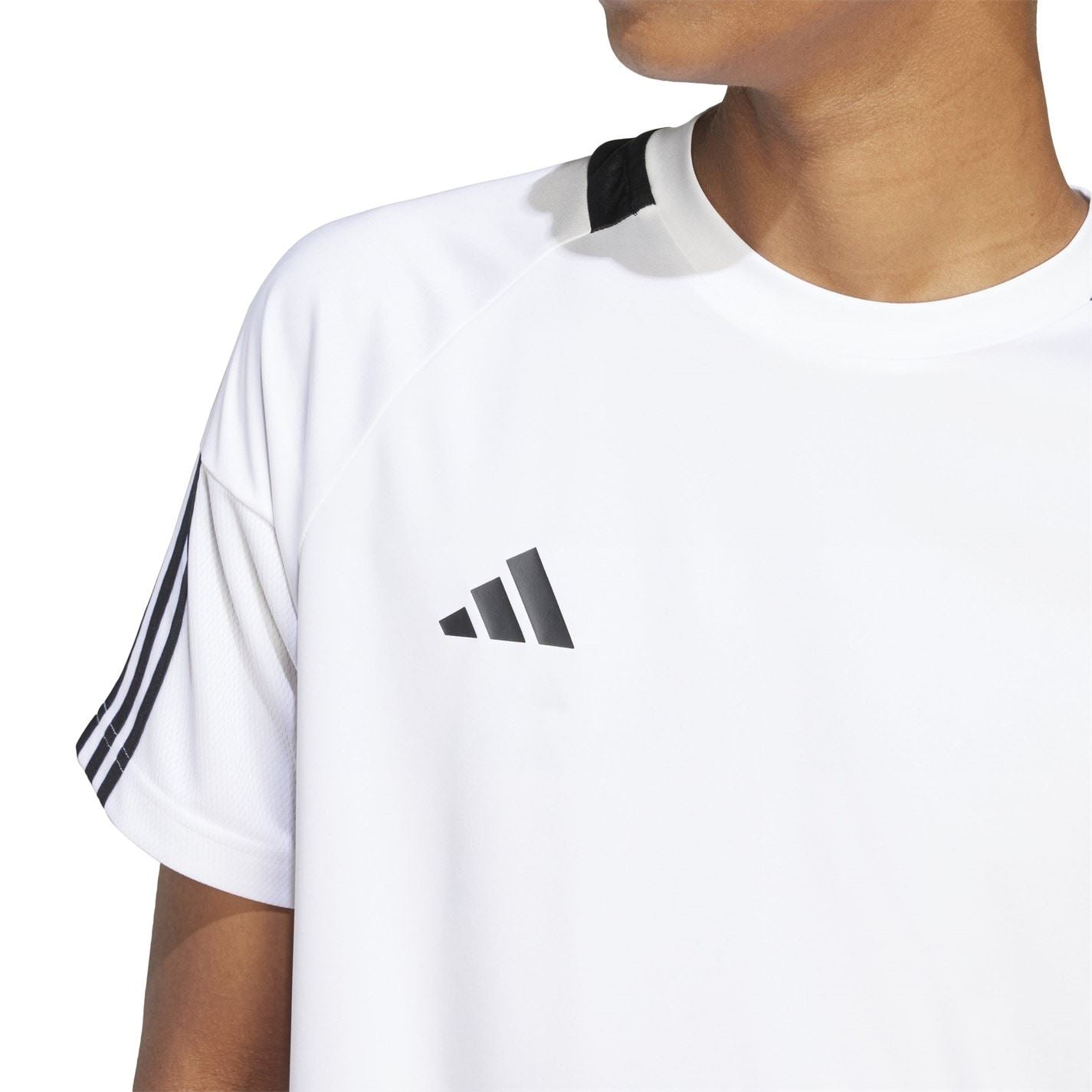 adidas Mens Classic 3 Stripe Sereno T-Shirt
