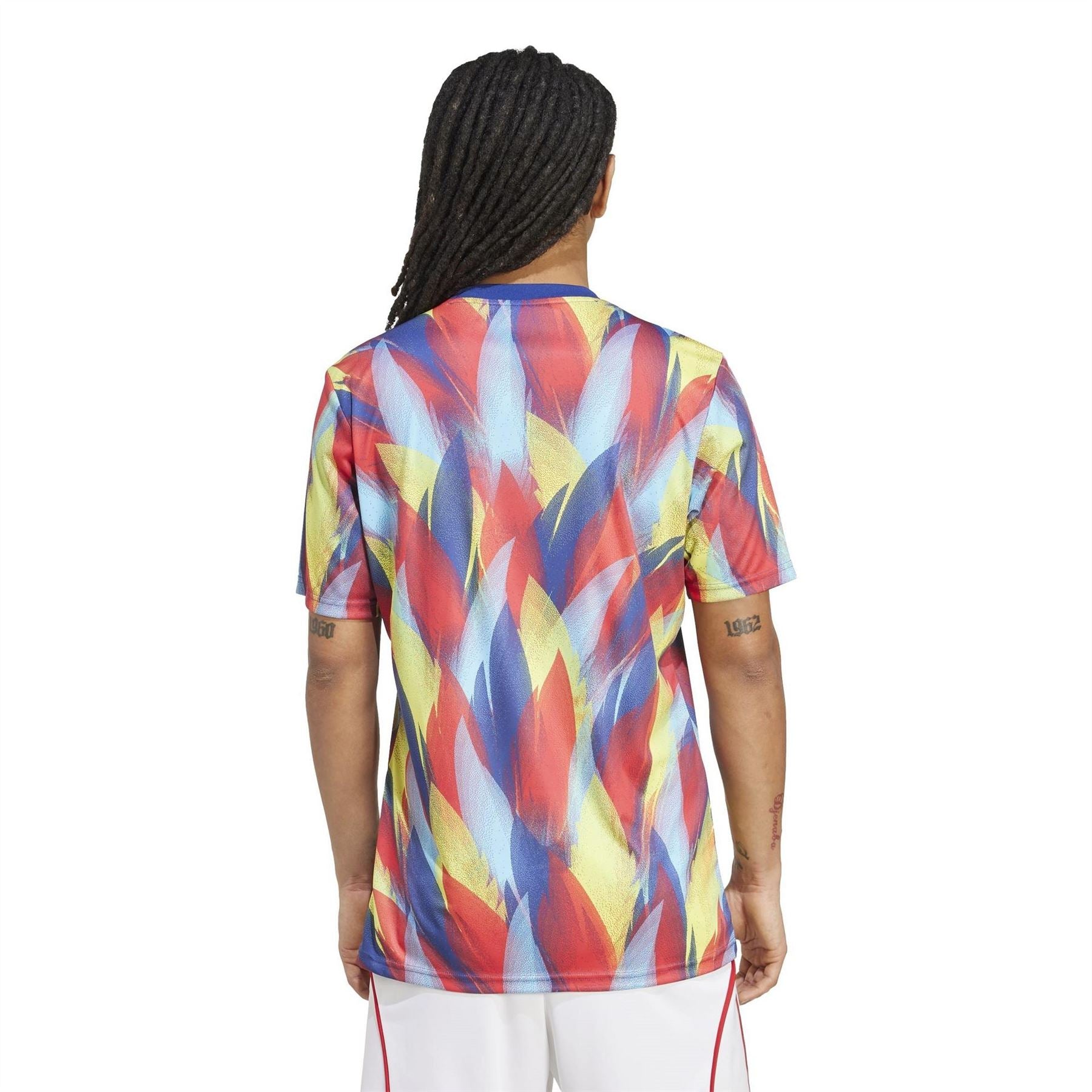 adidas Mens Arsenal Pre Match Shirt 2025 2026