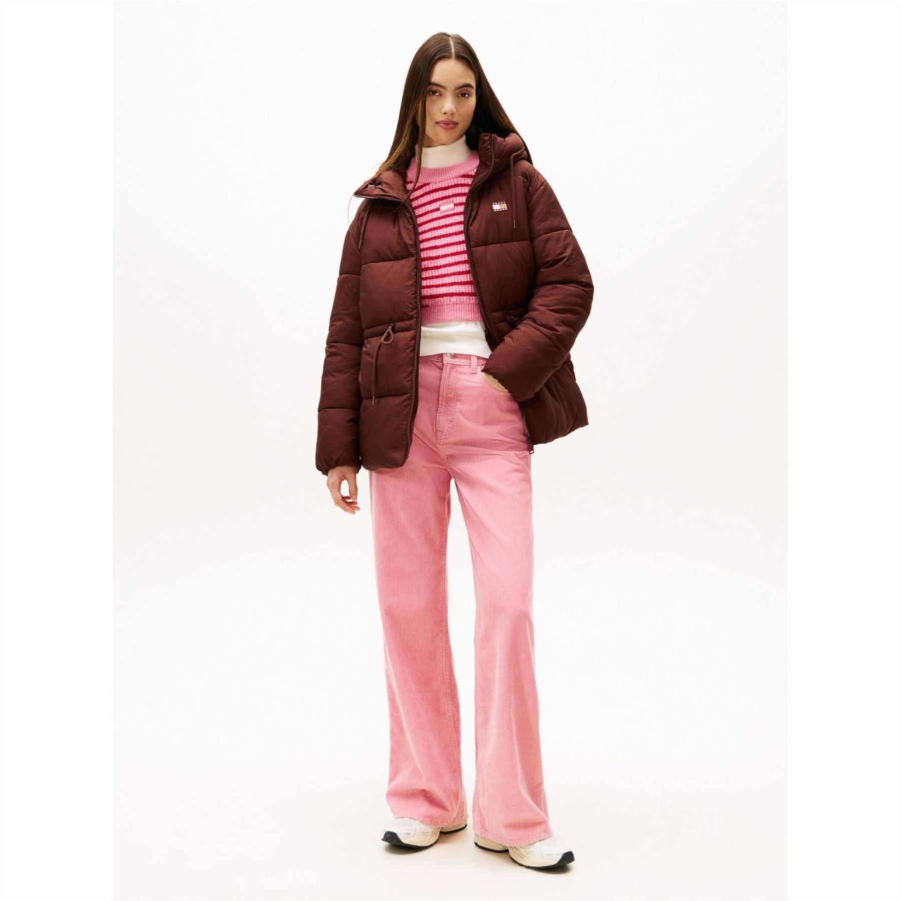 Tommy Jeans Shorts Hooded Puffer Jacket