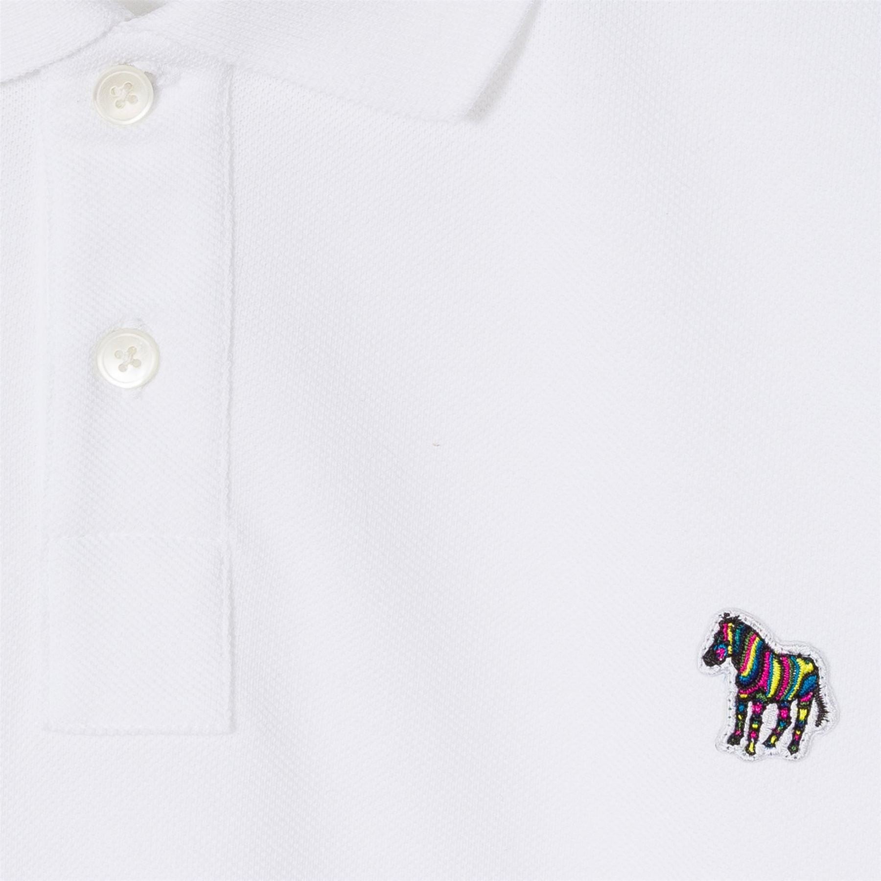 PS Paul Smith Regular Fit Zebra Polo Shirt